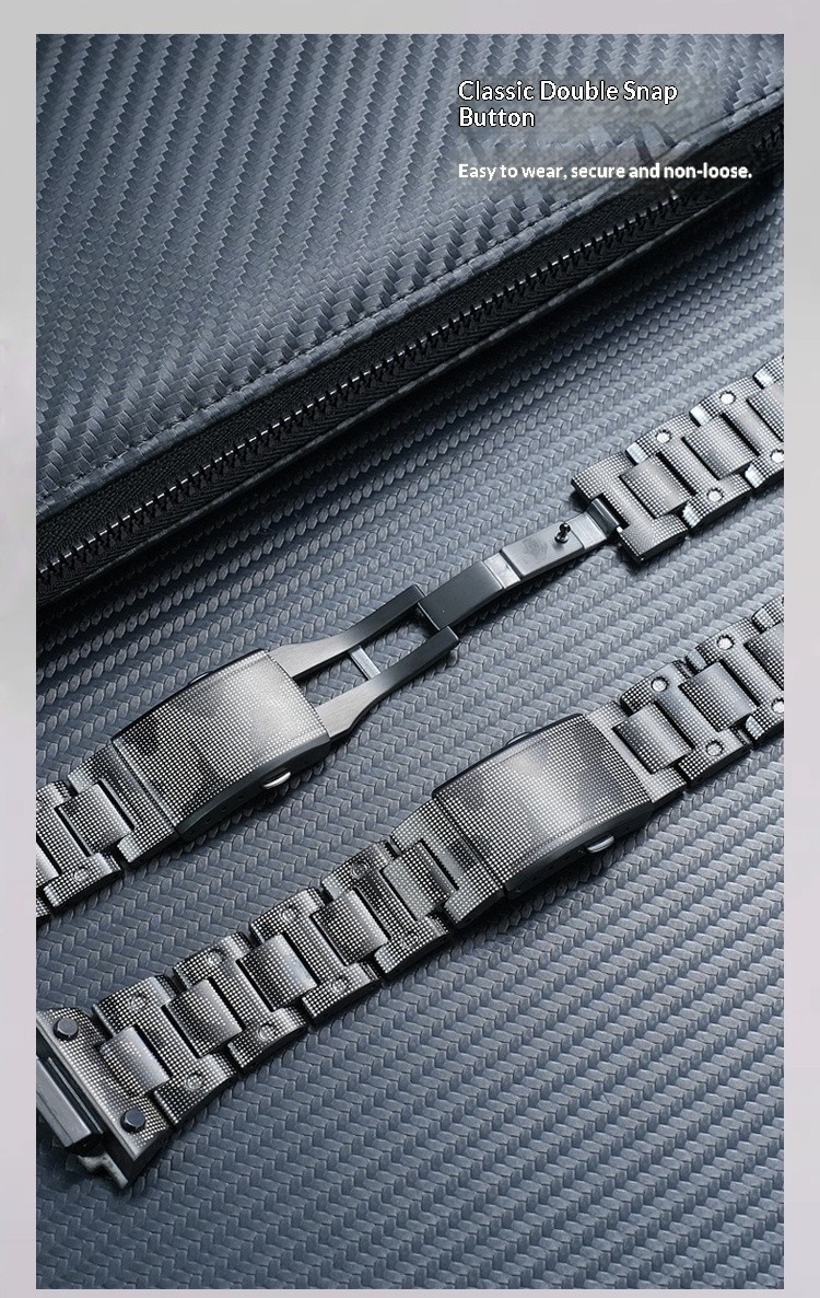 For Casio GX-56BB GXW-56 Modified Steel Watch Strap Camouflage Metal Watch Case