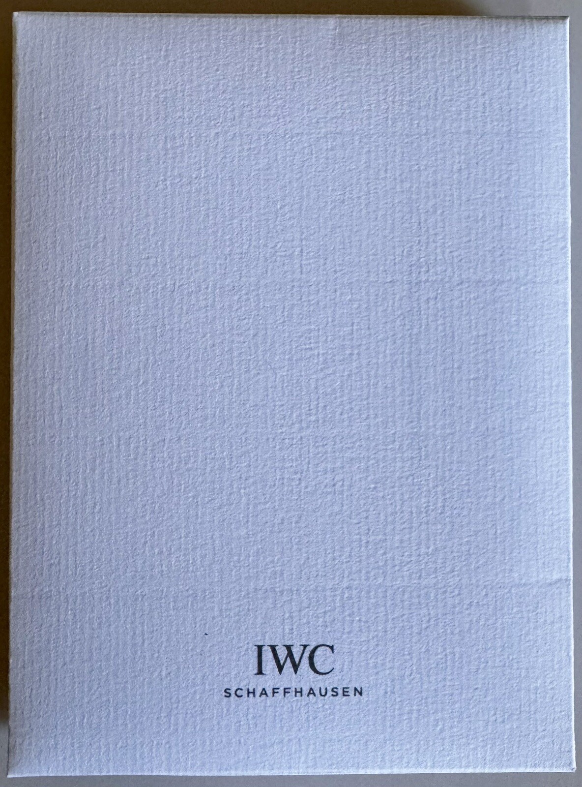 Authentic IWC Watch Cleaning Cloth Brand New