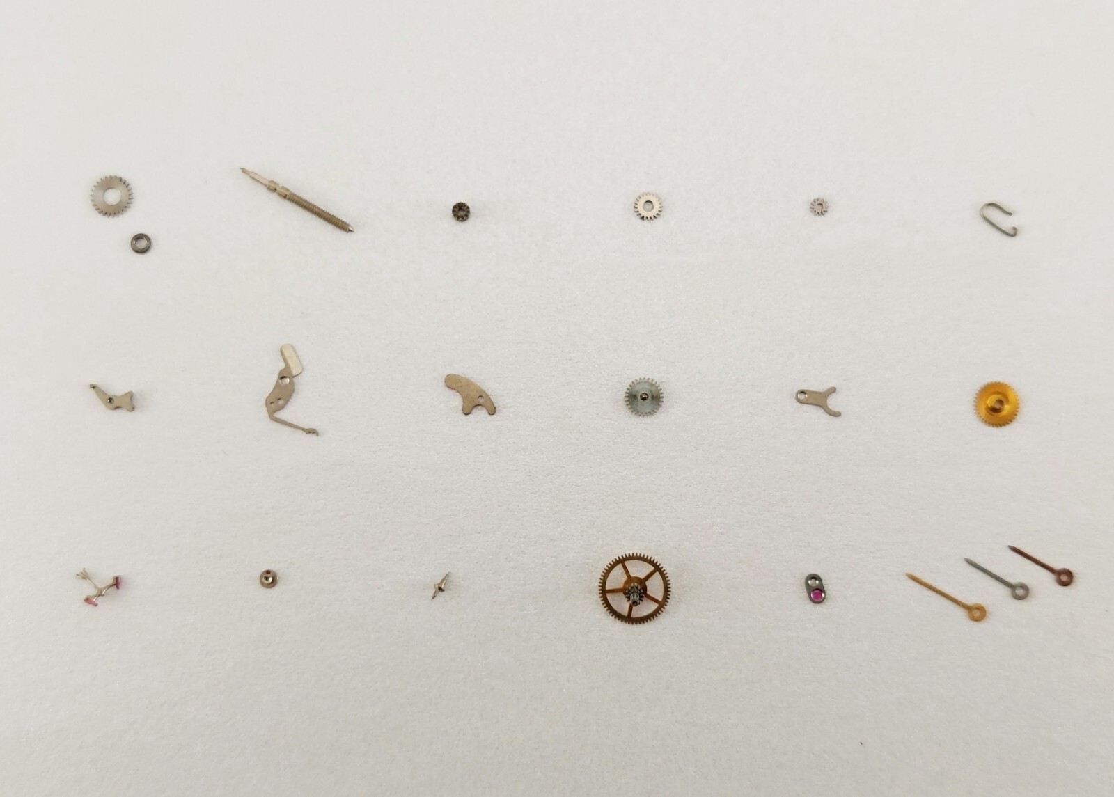 Lot of Original IWC International Watch Co. PARTS for Caliber 51N. Ca 1960’s