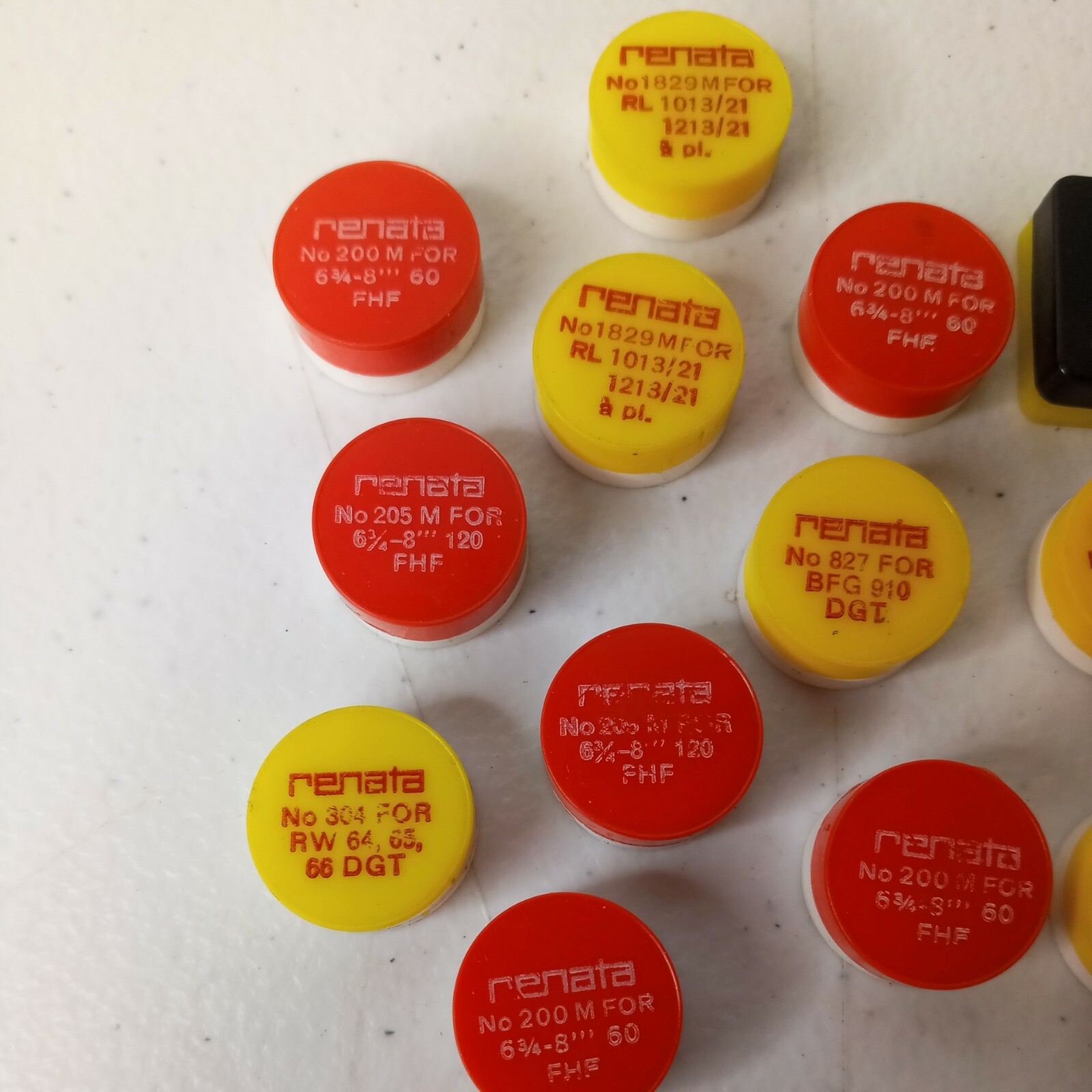 Watch Parts Repair Lot Vintage NOS Renata FHF AS DGT Illinois Myota 35 + Pieces