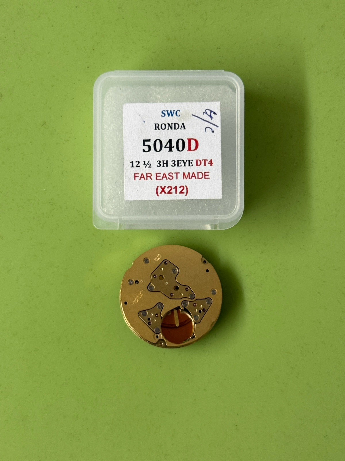 GROUP SALE Ronda Quartz Watch Movement Lot-5040D Z60 7003L Quartz Movement Parts