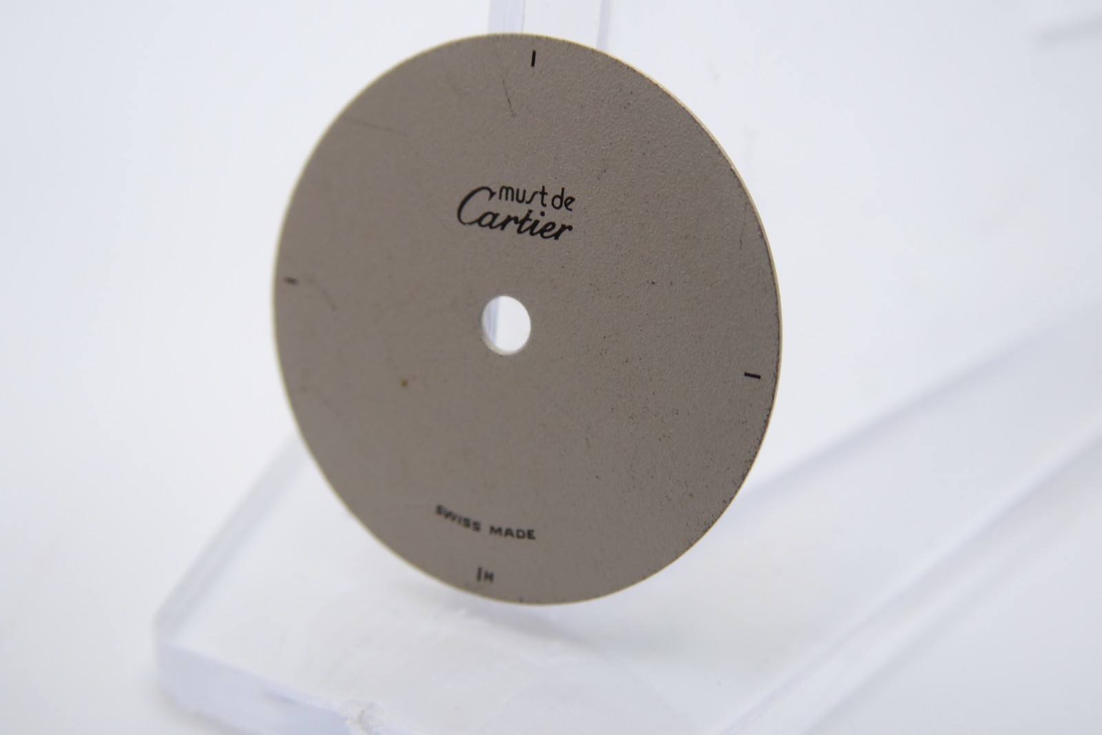 Cartier must de cartier vintage lady dial