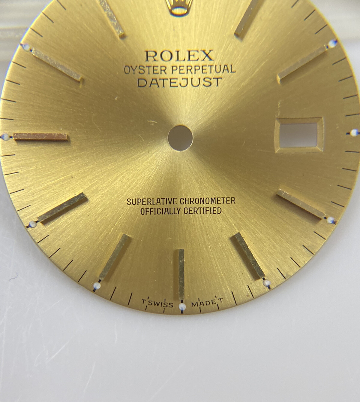 Genuine Rolex Datejust 36mm 16013 16233 Cal 3035/3135 Gold Dial