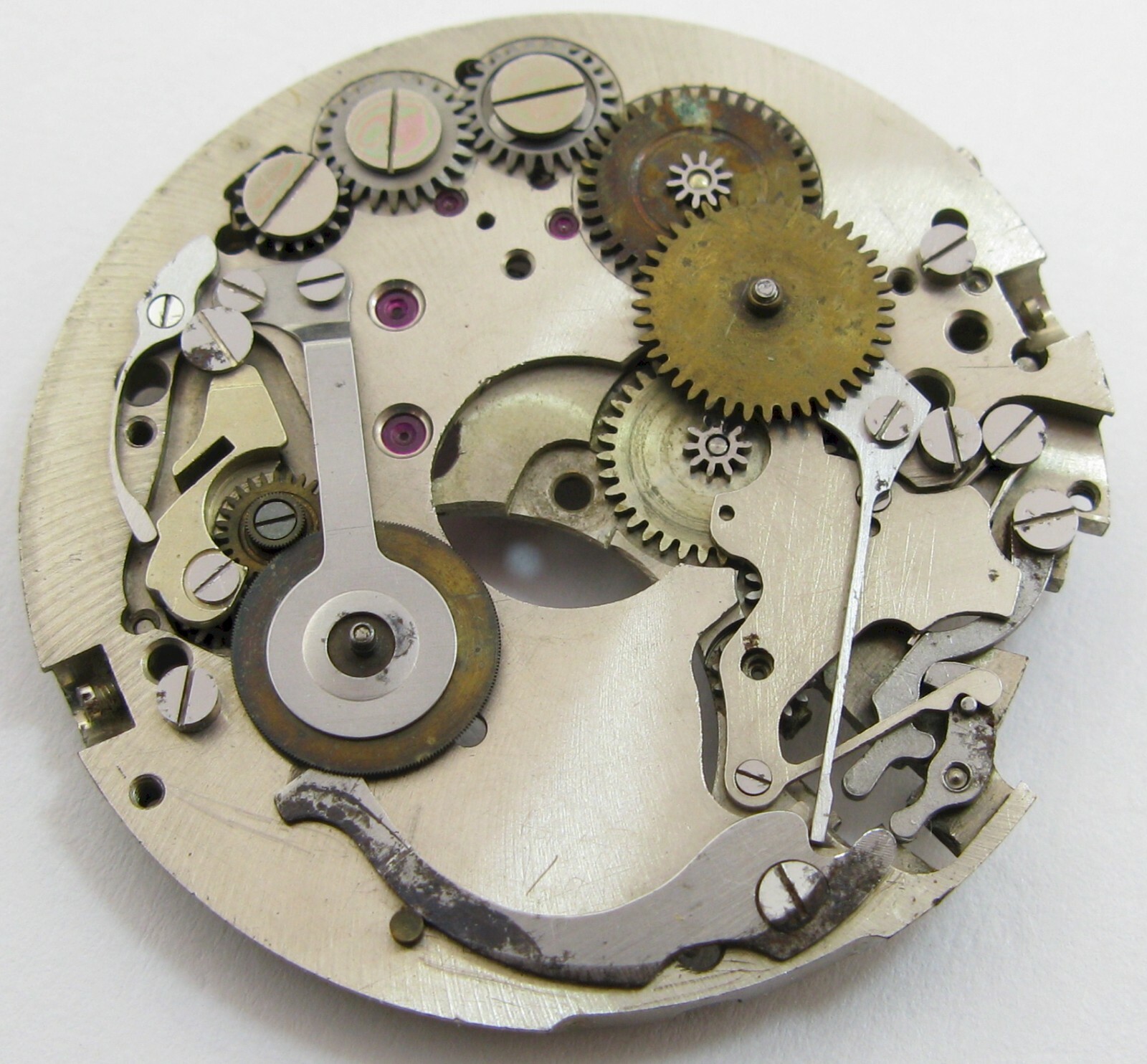 Universal Geneve Aero Compax watch movement for parts …