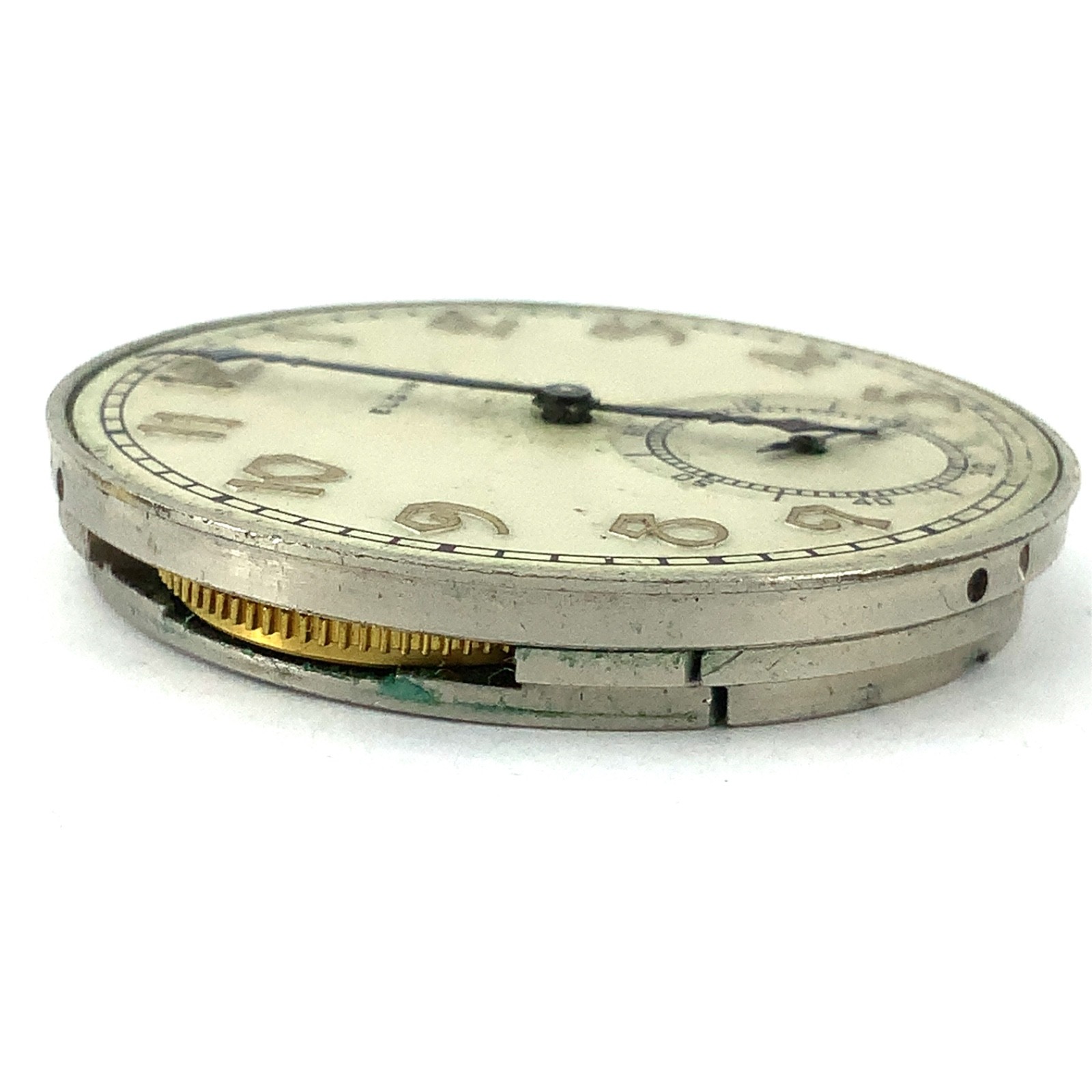 1935 Elgin, Model 3, Grade 303, 12s, 7J, Pocket Watch Movement – RUNS
