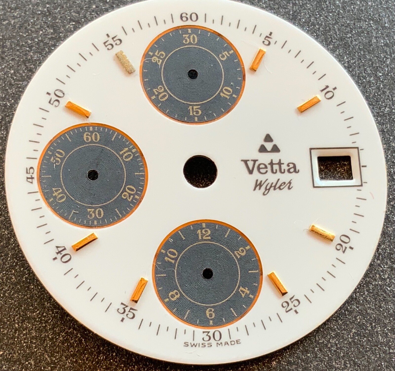 Wyler Vetta Chronograph Chronograph Dial + Hands Hands