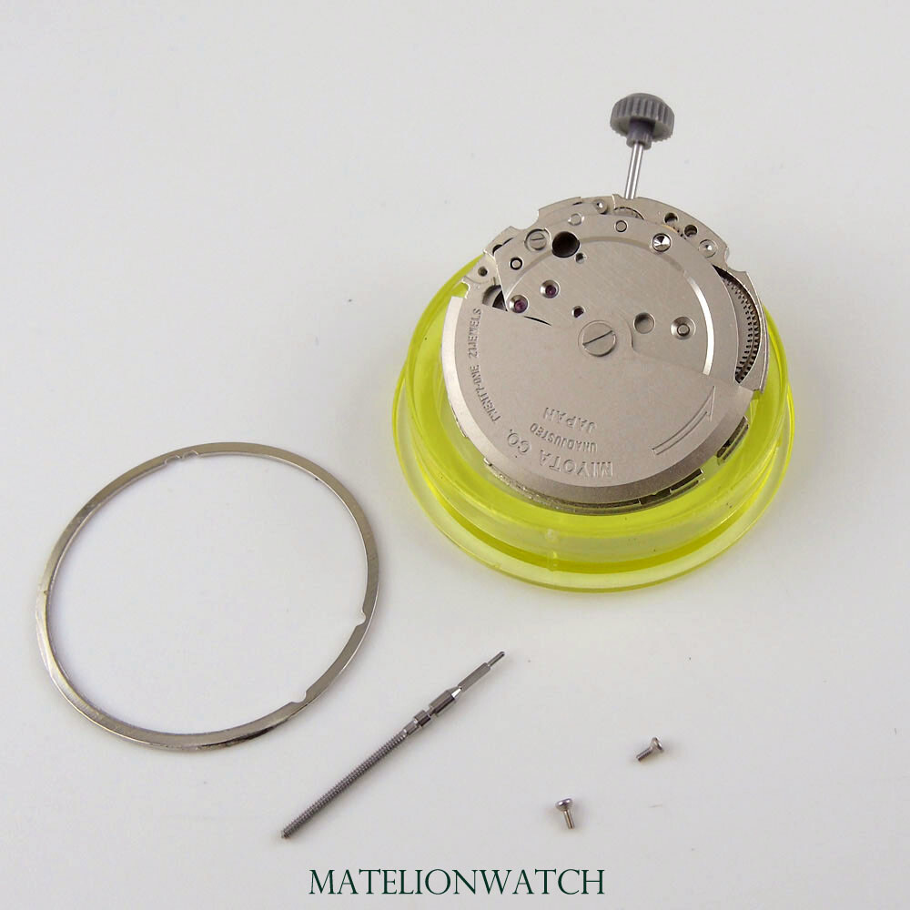 Miyota 8215 automatic movement parts date High Accuracy 21 jewels No Hacking