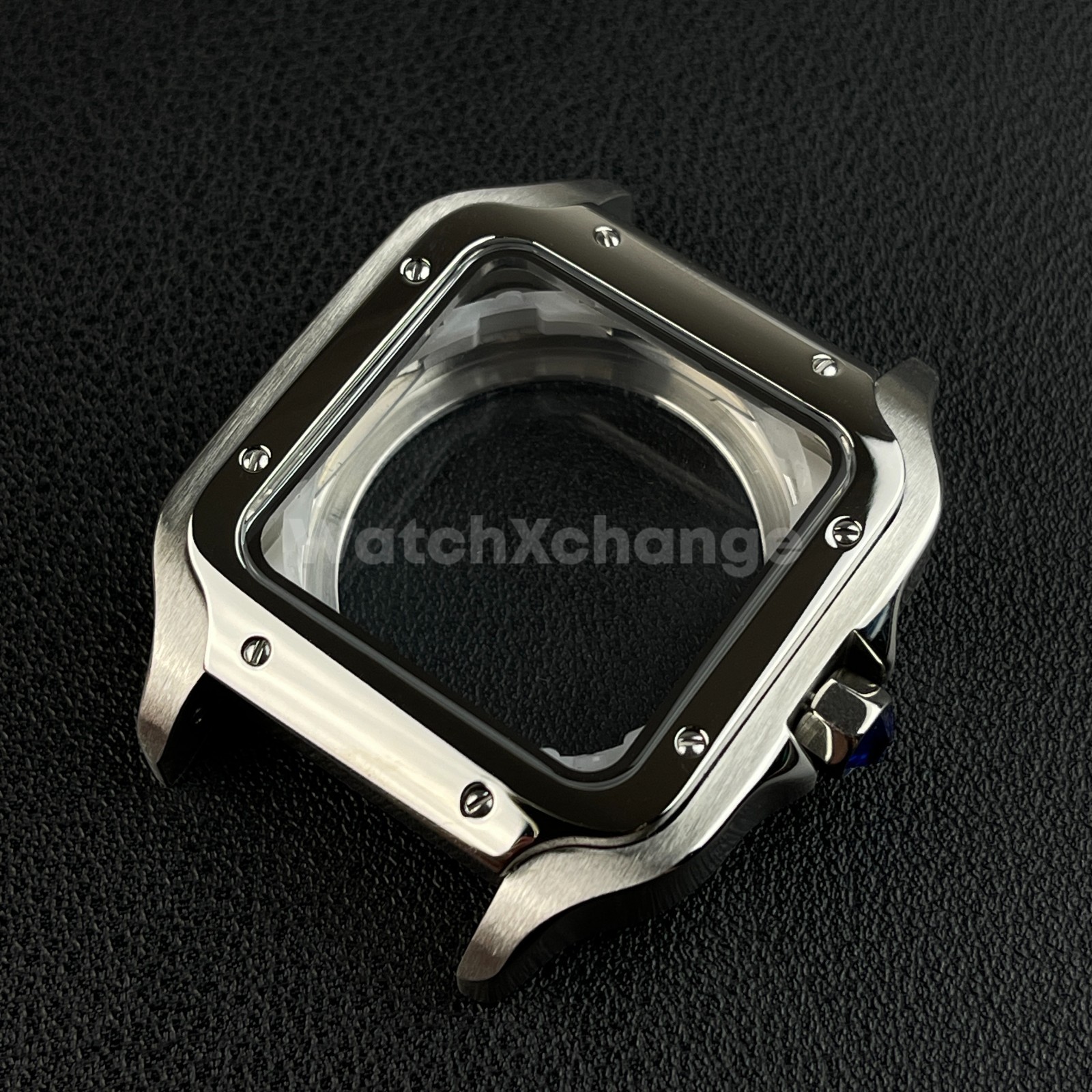 38mm Square Watch Case Stainless Steel NH35 4R35 NH36 4R36 Movements