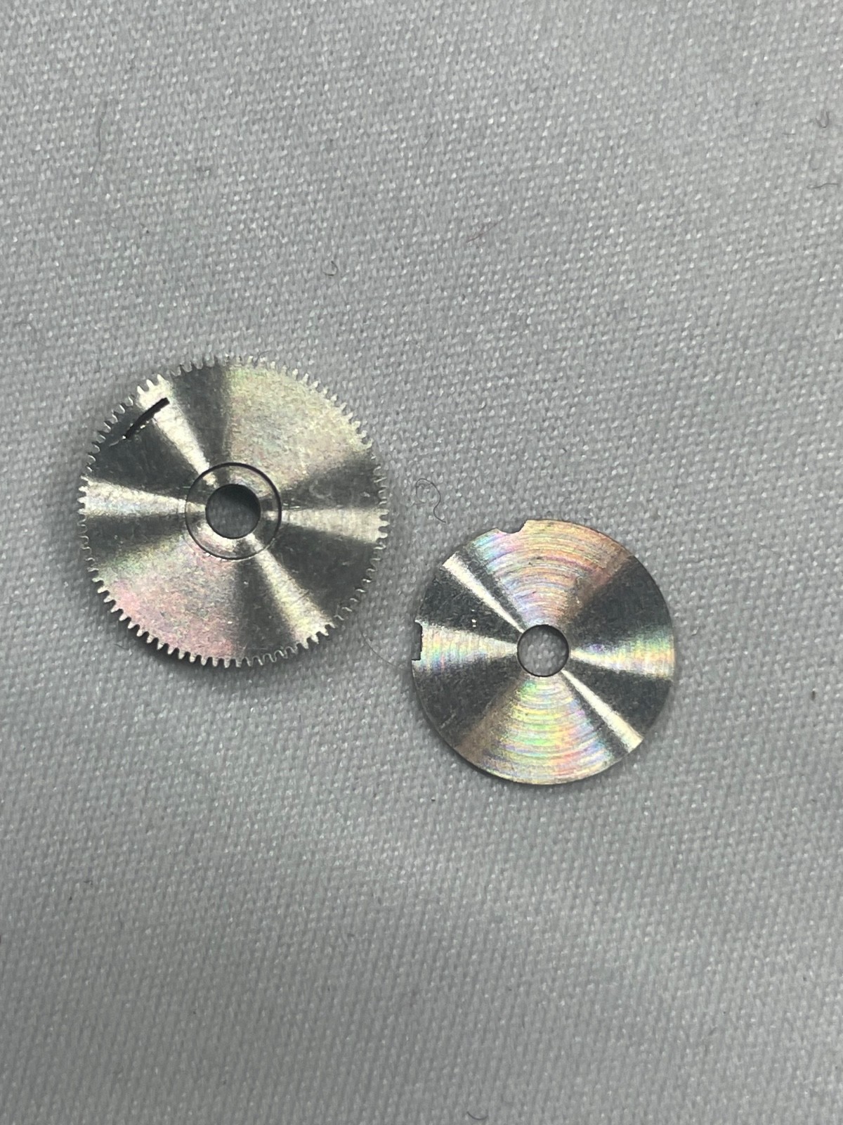 Elgin Cal. 539/A-11 Watch Movement Parts, Barrel and Arbor