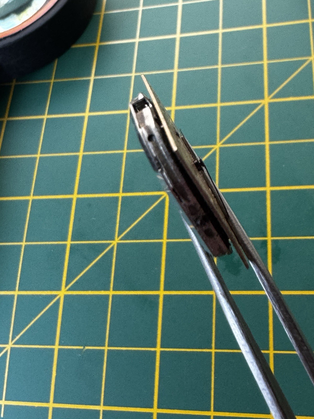 Bulova 8AH 17 Jewels Movement and Dial. Non Running. For Parts or Repair.