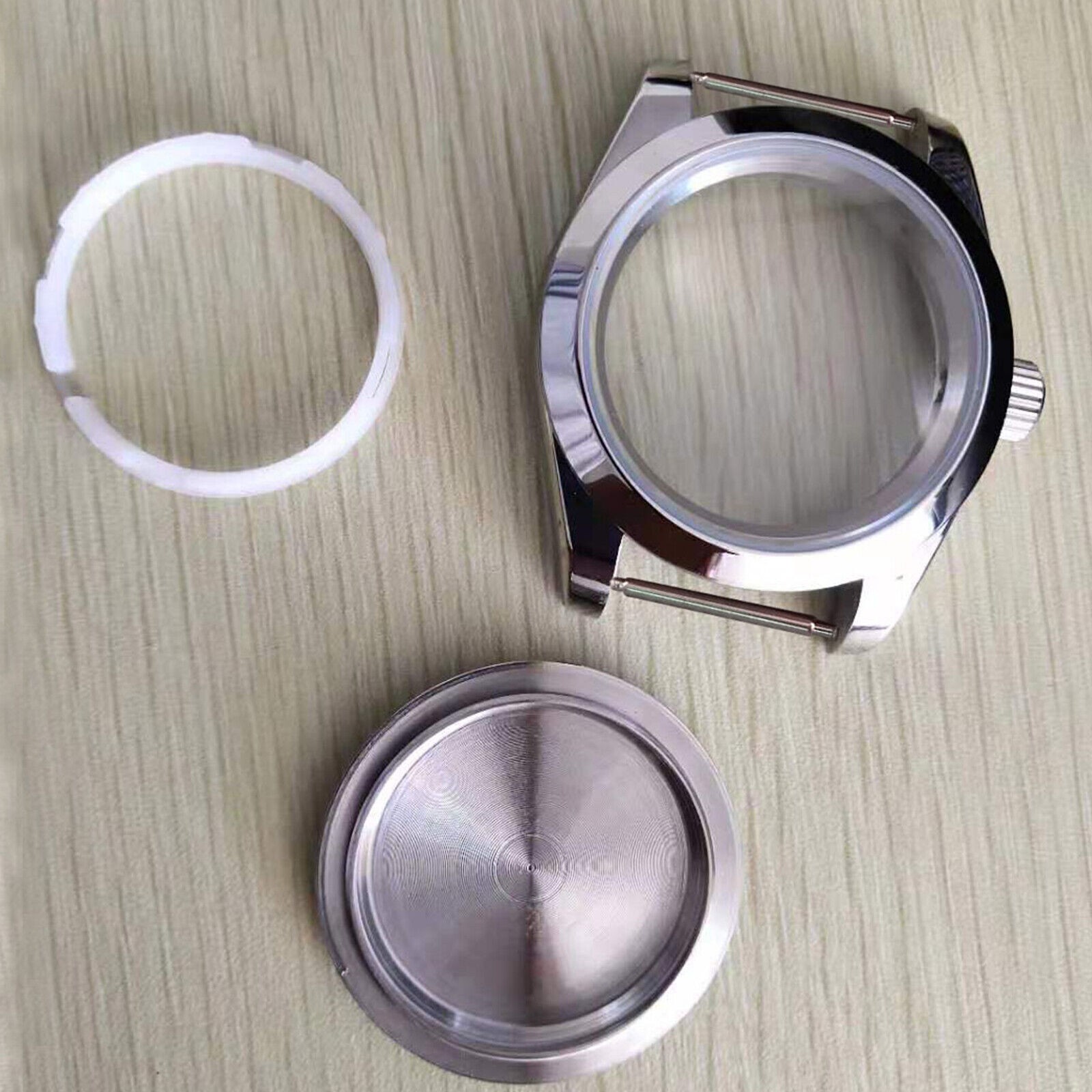 For Miyota 8215&Mingzhu 2813/3804 Movement 39MM Watch Case Wristwatch Cover Box