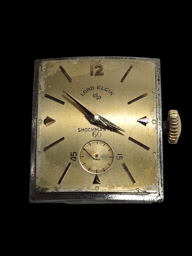ELGIN WATCH CO SHOCKMASTER 21 JEWELS 713 USA MOVEMENT (MP1047401)