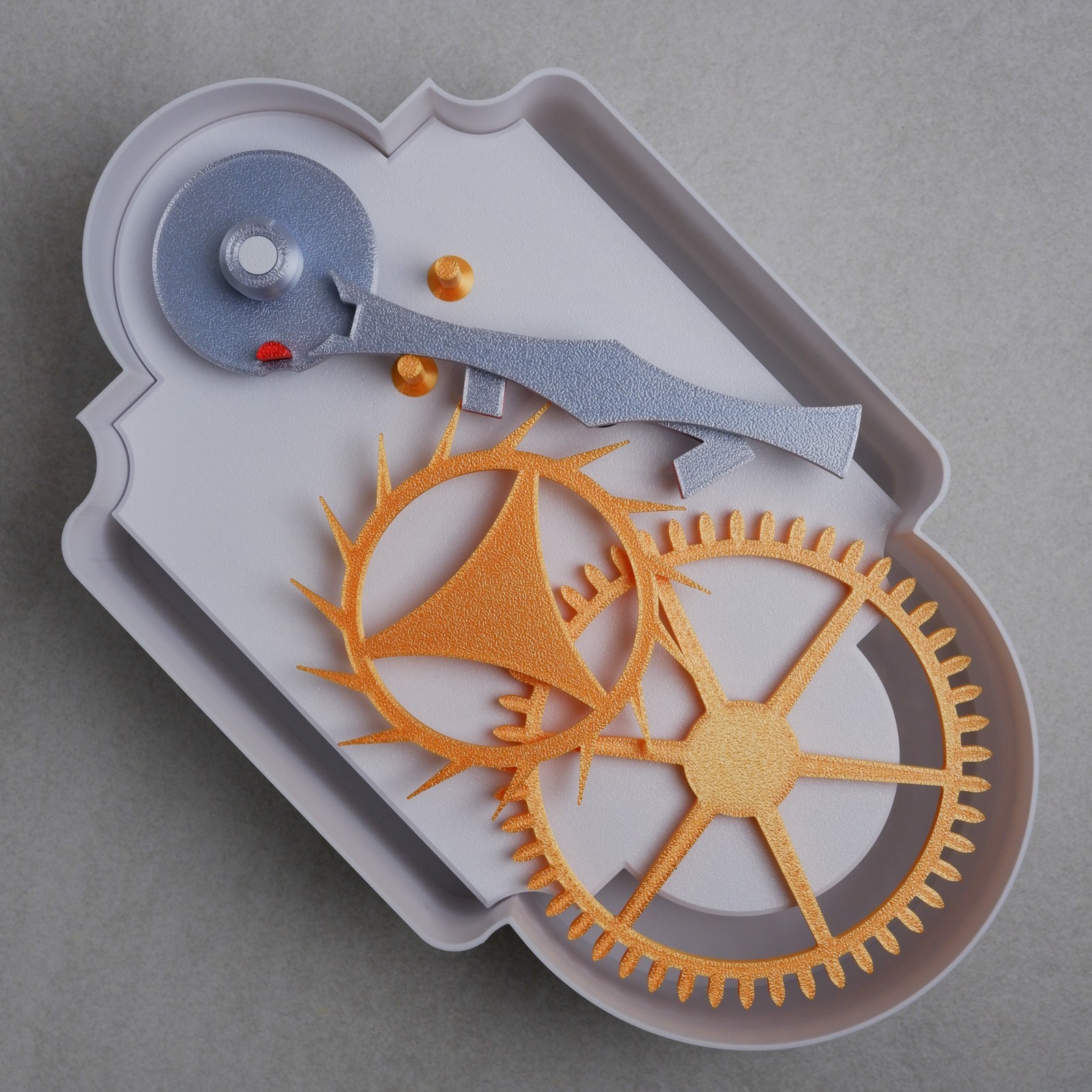 English Lever Escapement Demonstration Model