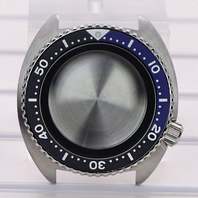 45mm Men’s Watch Case With Chapter Ring For Mod Abalone NH35 NH36 NH34/38 4R36