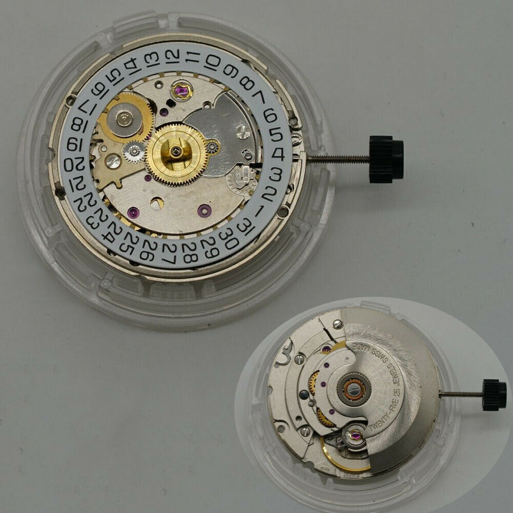 ETA 2824-2 Mechanical Movement Original Swiss Movement #2824-2 SILVER
