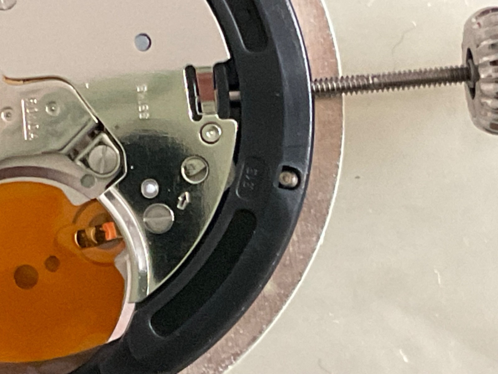 RONDA QUARTZ MOVEMENT CALIBRE 515 WITH DIAL, HANDS , CROWNS