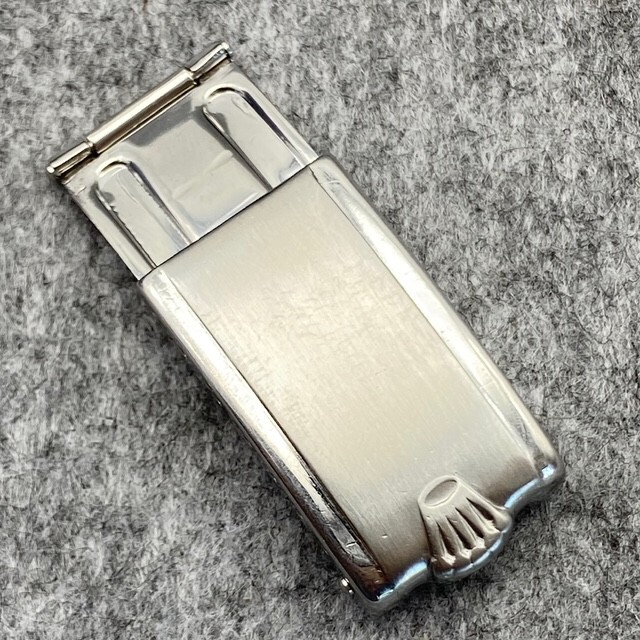 Original ROLEX “SMALL LOGO CLASP FROM 1952” FOR RIVIT BAND 7206 6636 VERY NICE !