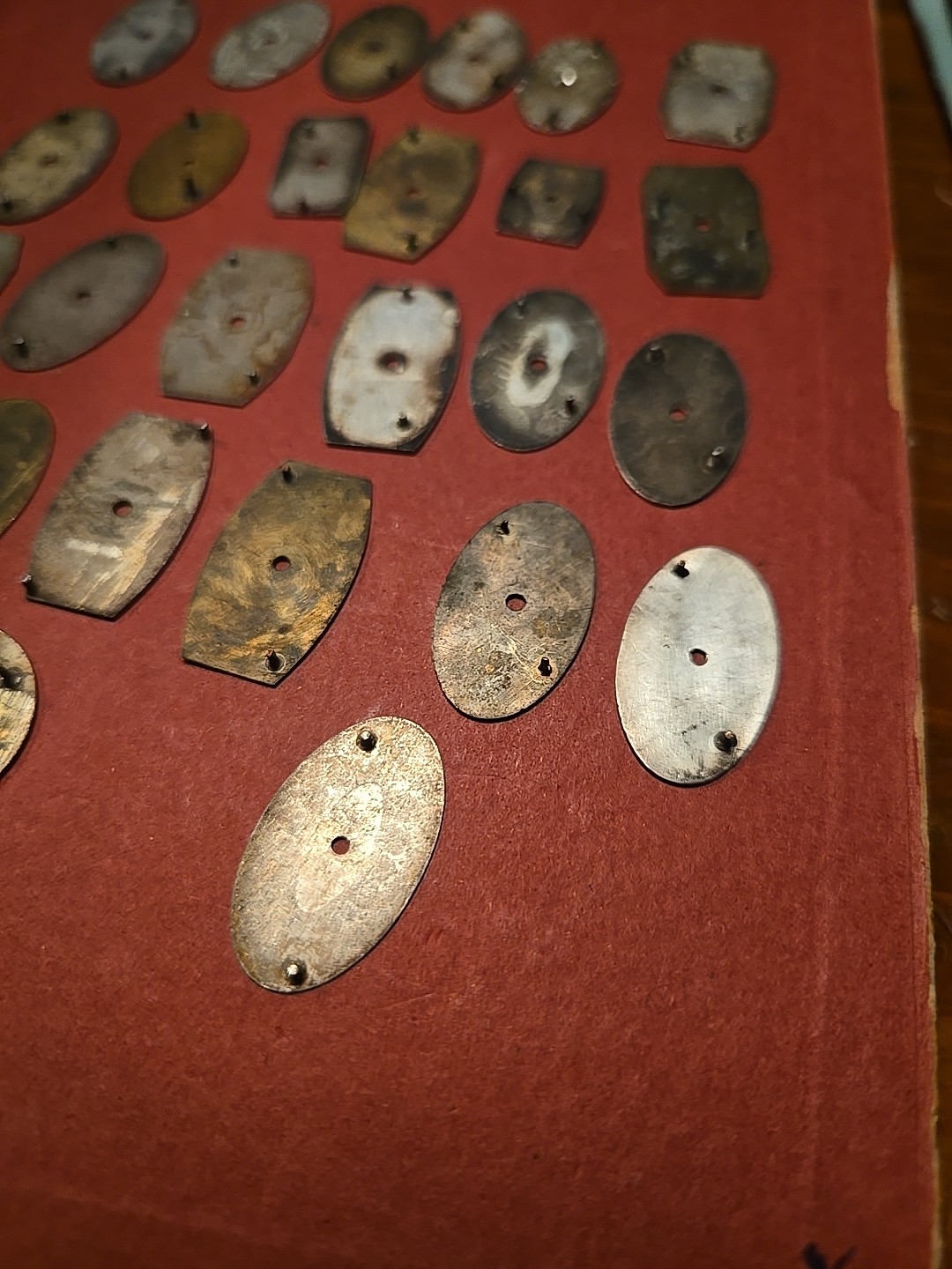 Lot Of 26 Antique Watch Art Deco Watch Dials For Repairs Steampunk