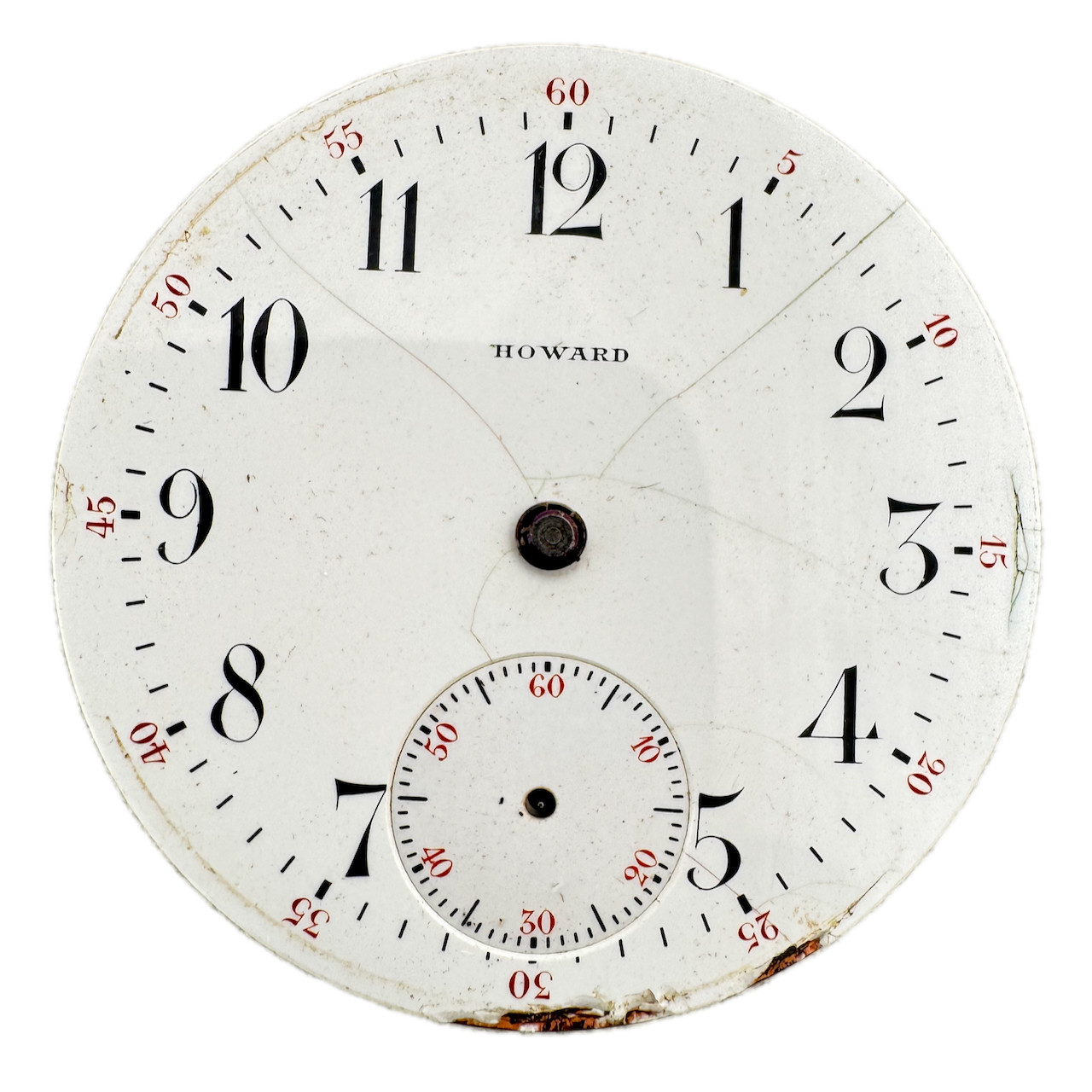 Antique 16s 1908 E. Howard 17 Jewel Mechanical Pocket Watch Movement Series 9