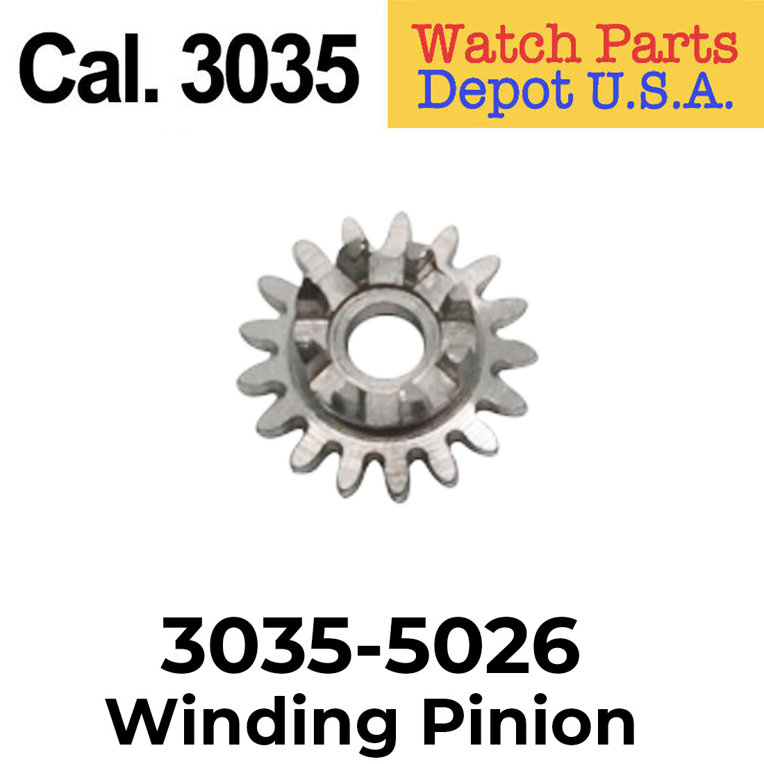 Rolex Caliber 3035-5026 – Winding Pinion Replacement Parts SWISS MADE
