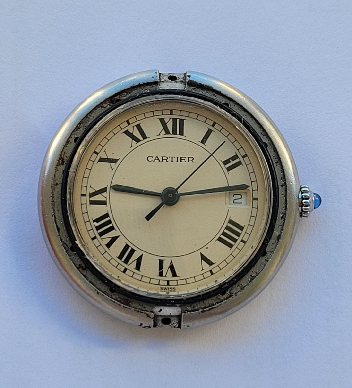 Original Cartier Panthere Quartz cal 157 Movement ladies 30mm for parts