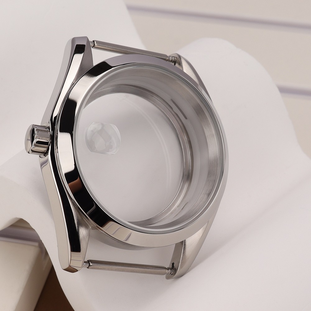 39.2mm Man Watch Case 316 Stainless Steel 10ATM For Seiko NH34 35 36 38 Movement