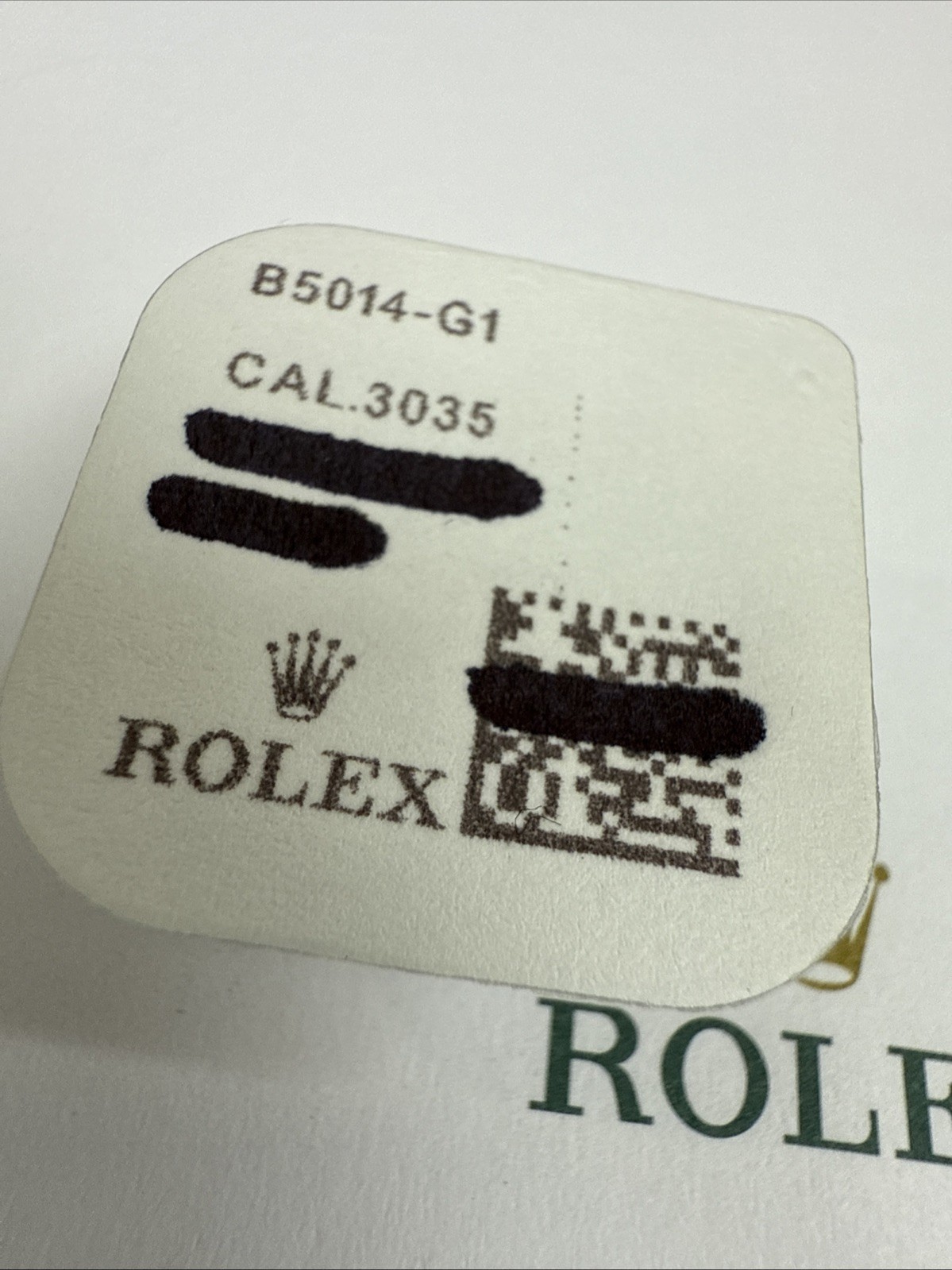 GENUINE Rolex 3035 5014 Second Wheel New Factory Sealed