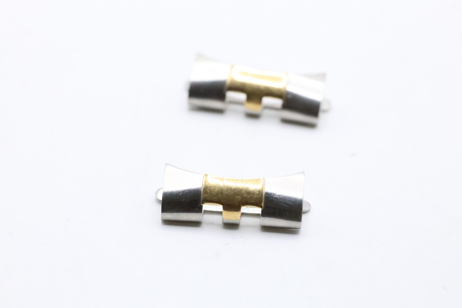 Authentic 455B Rolex 20mm End Link Yellow Gold & Stainless Steel #871