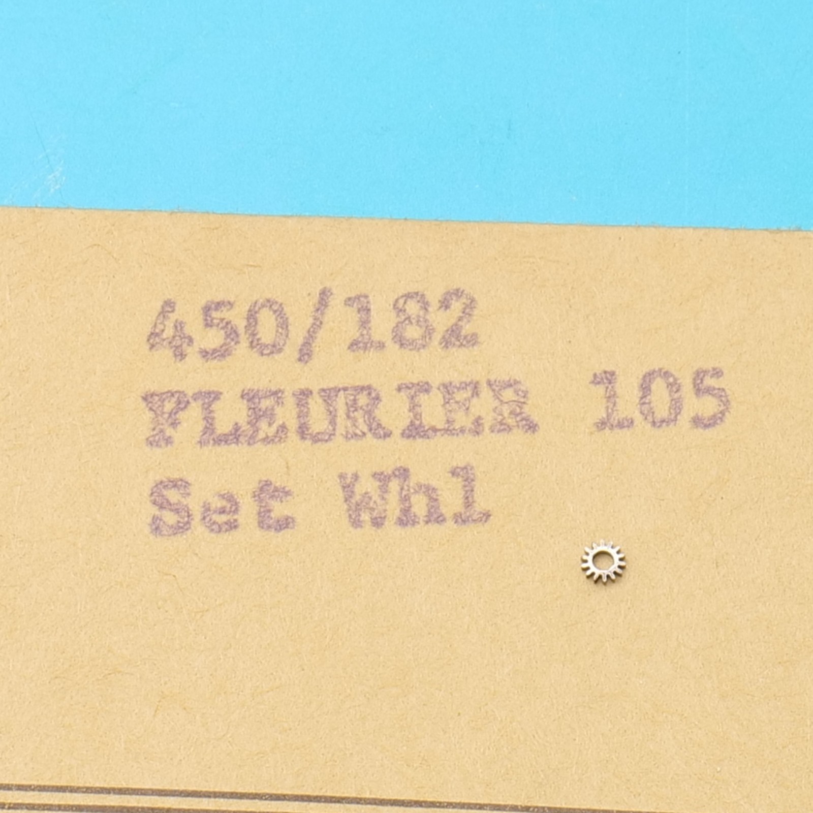 Fleurier FEF 71, 105 Watch Setting Wheel Bestfit Part 450/182 Watchmakers (SETW)