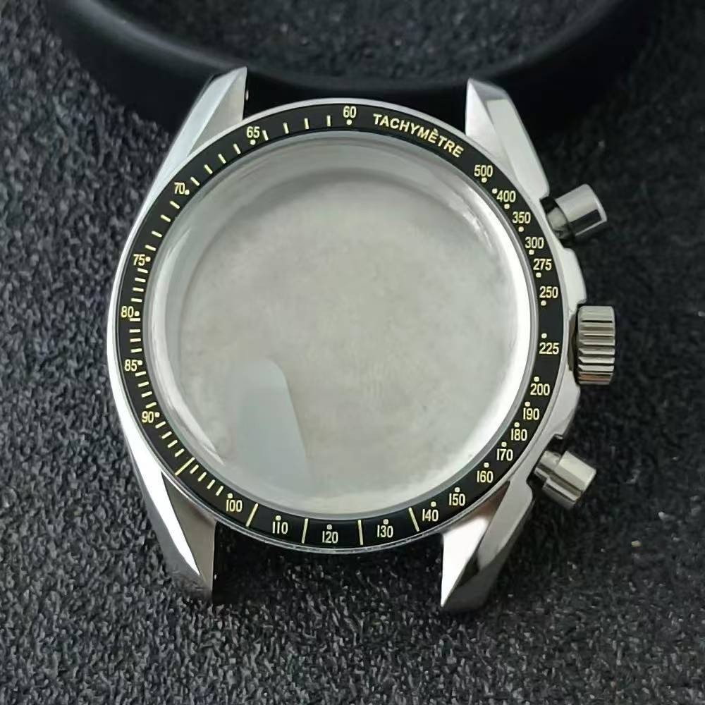 40mm VK63 Diver Style Case Stainless Steel Fit Quartz Movement