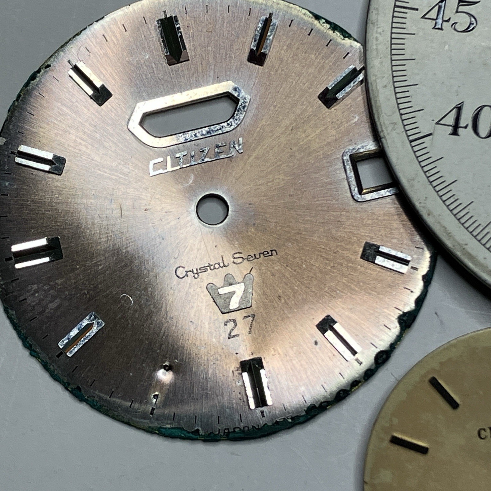 8 Vintage Seiko Citizen Dials Sportsman Actus Quartz Stopwatch Parts Repair
