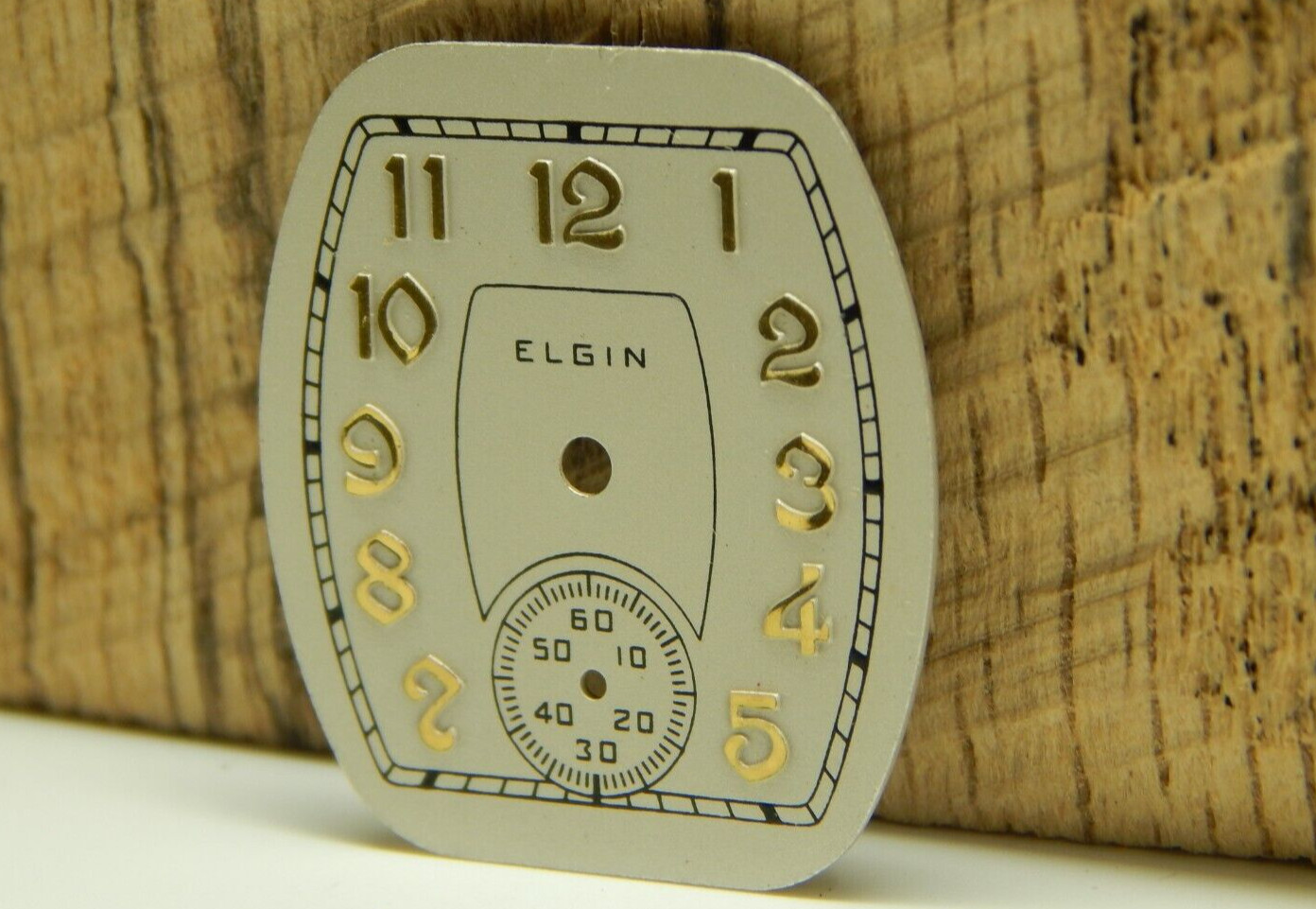 Beautiful Elgin Watch Dial 26.8mm Diameter Circa 1920’s or 1930’s