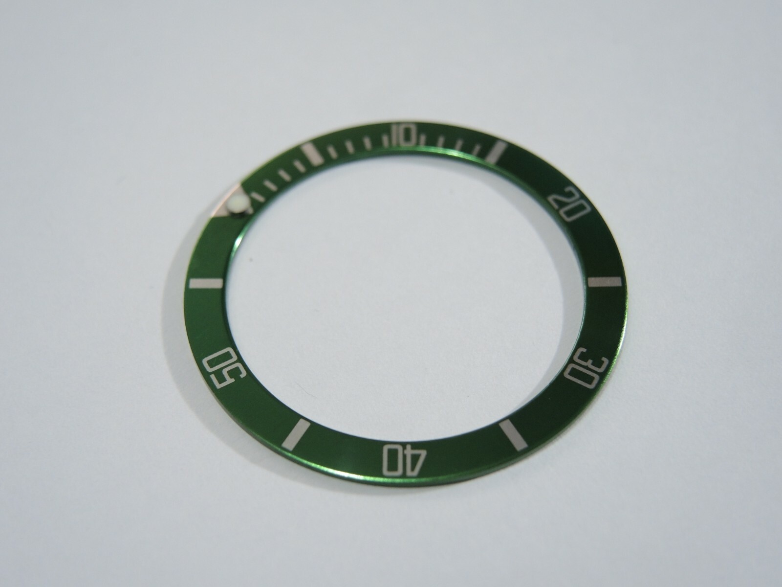 NEW GREEN SUBSTYLE BEZEL INSERT 33.5MM MEDIUM DIVERS SKX013 / SKX015 (7S26-0030)