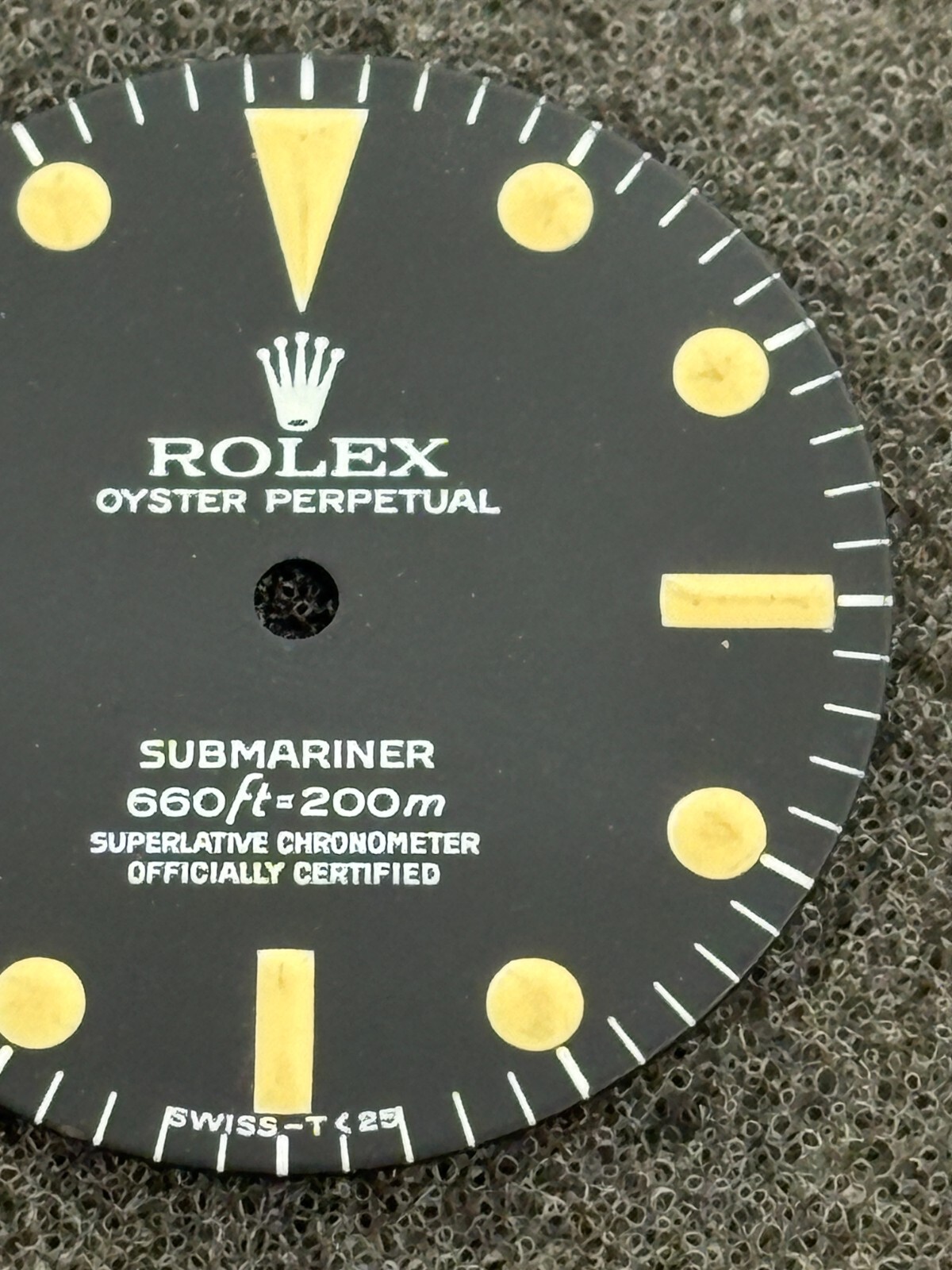 Rolex Vintage Sunmariner For Model 5513 600ft. Beautiful Original Dial