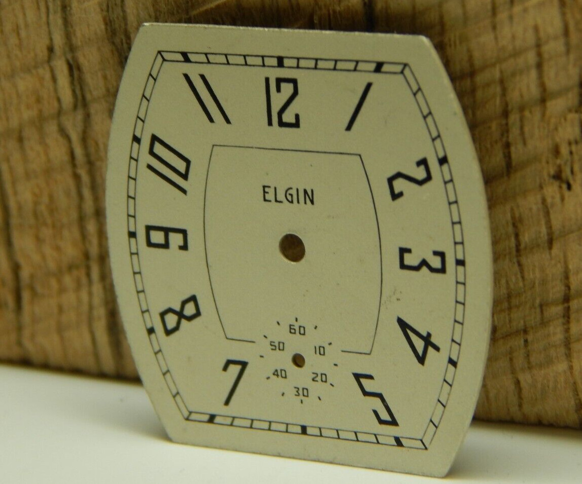 Beautiful Elgin Watch Dial 26.9mm diameter Circa 1920’s or 1930’s