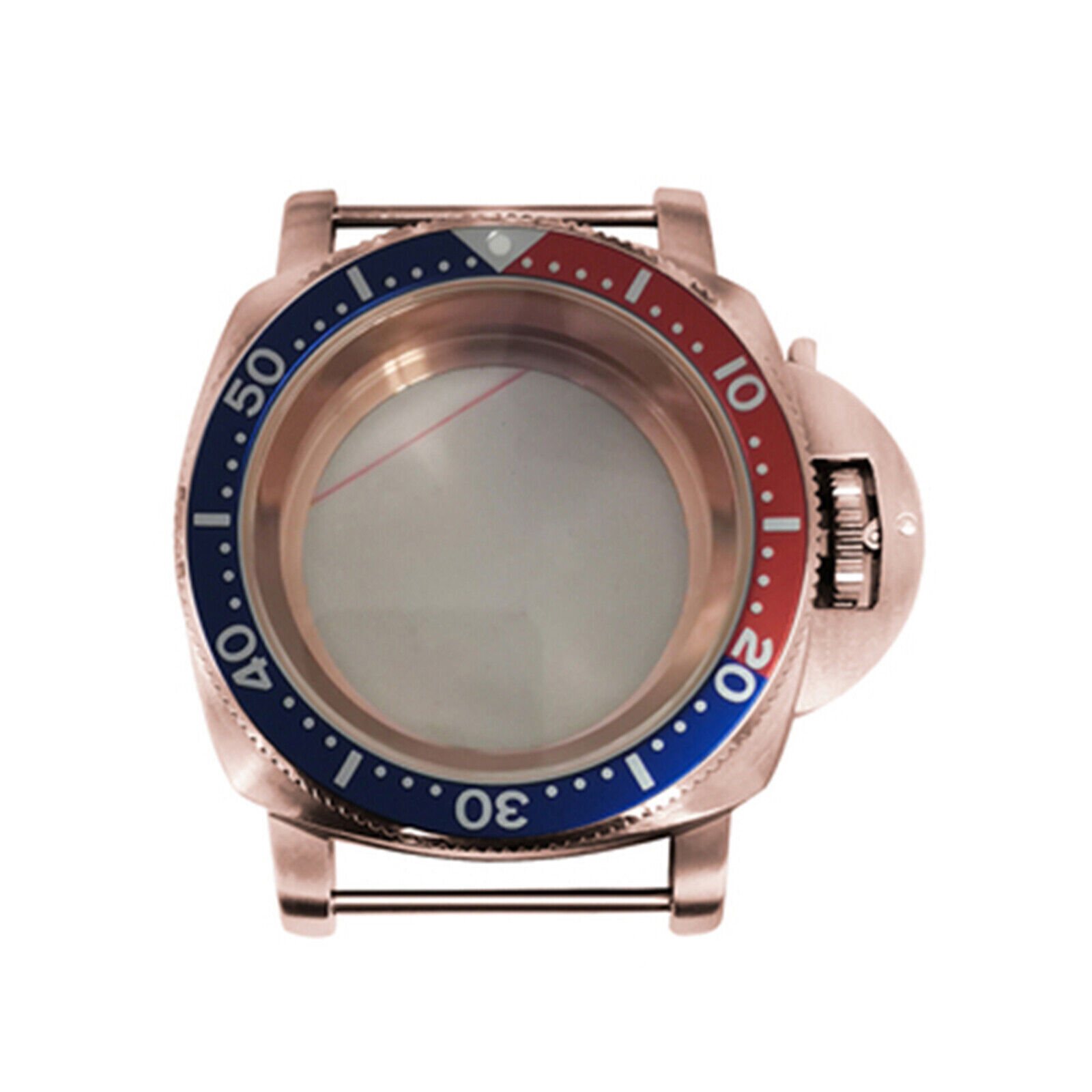 Case PVD Rose Gold Watch Accessories 42MM Stainless Case for NH35/ 36 Movement