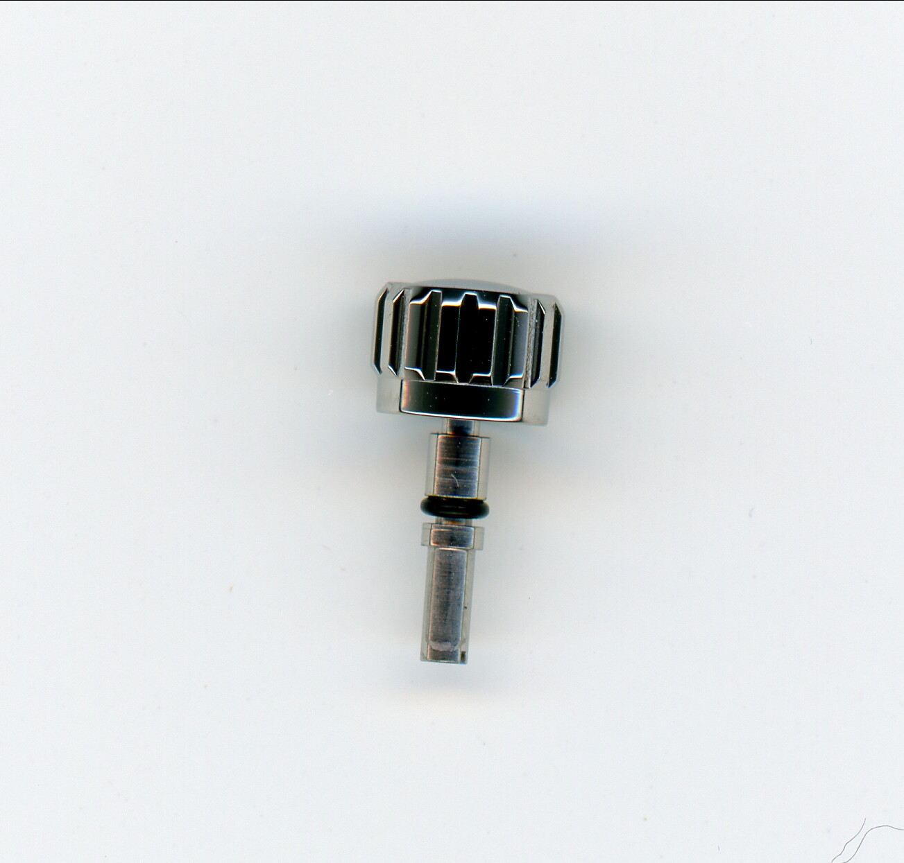 Breitling 6.0 mm dia. Factory Screw Down Pusher shiny stainless steel