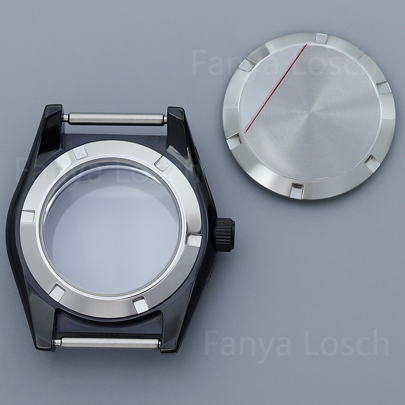 NH35 Watch Case 40.5mm Modify Seiko 62MAS Mod Sapphire 316L Steel For NH34 36 38