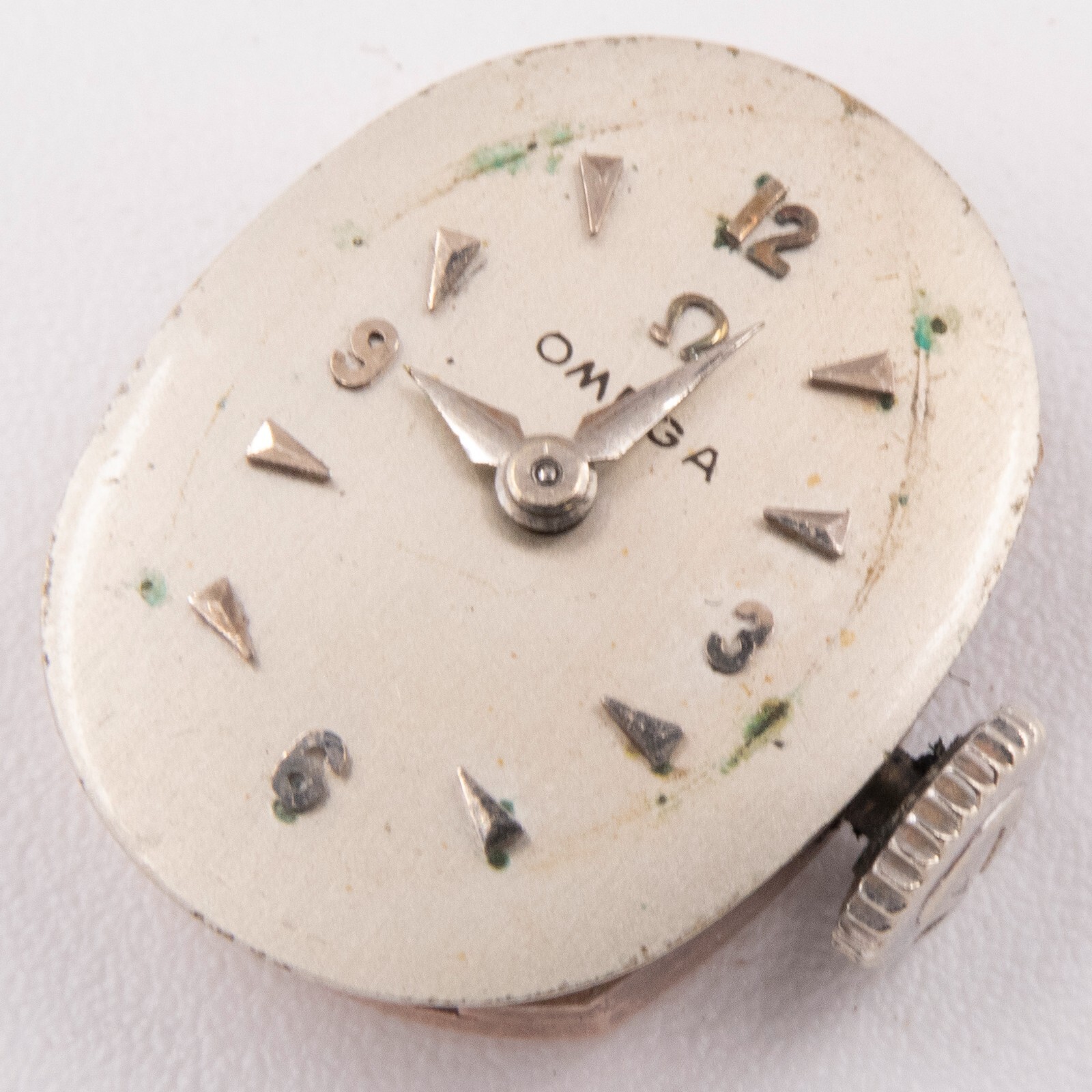 Vintage Omega Caliber 483 17-Jewel 2-Adjustment Wristwatch Movement, Runs