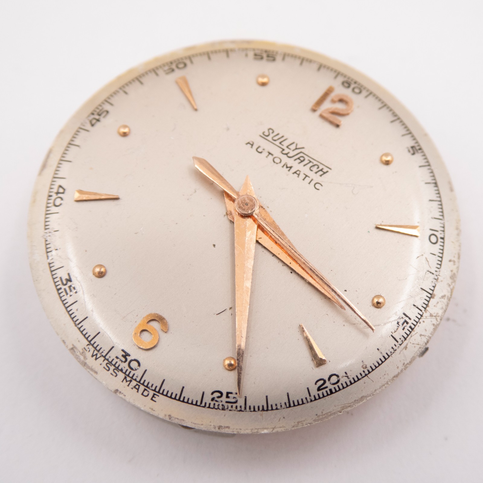 Vintage Sully Watch / Bidynator Felsa 690 Automatic Wristwatch Movement