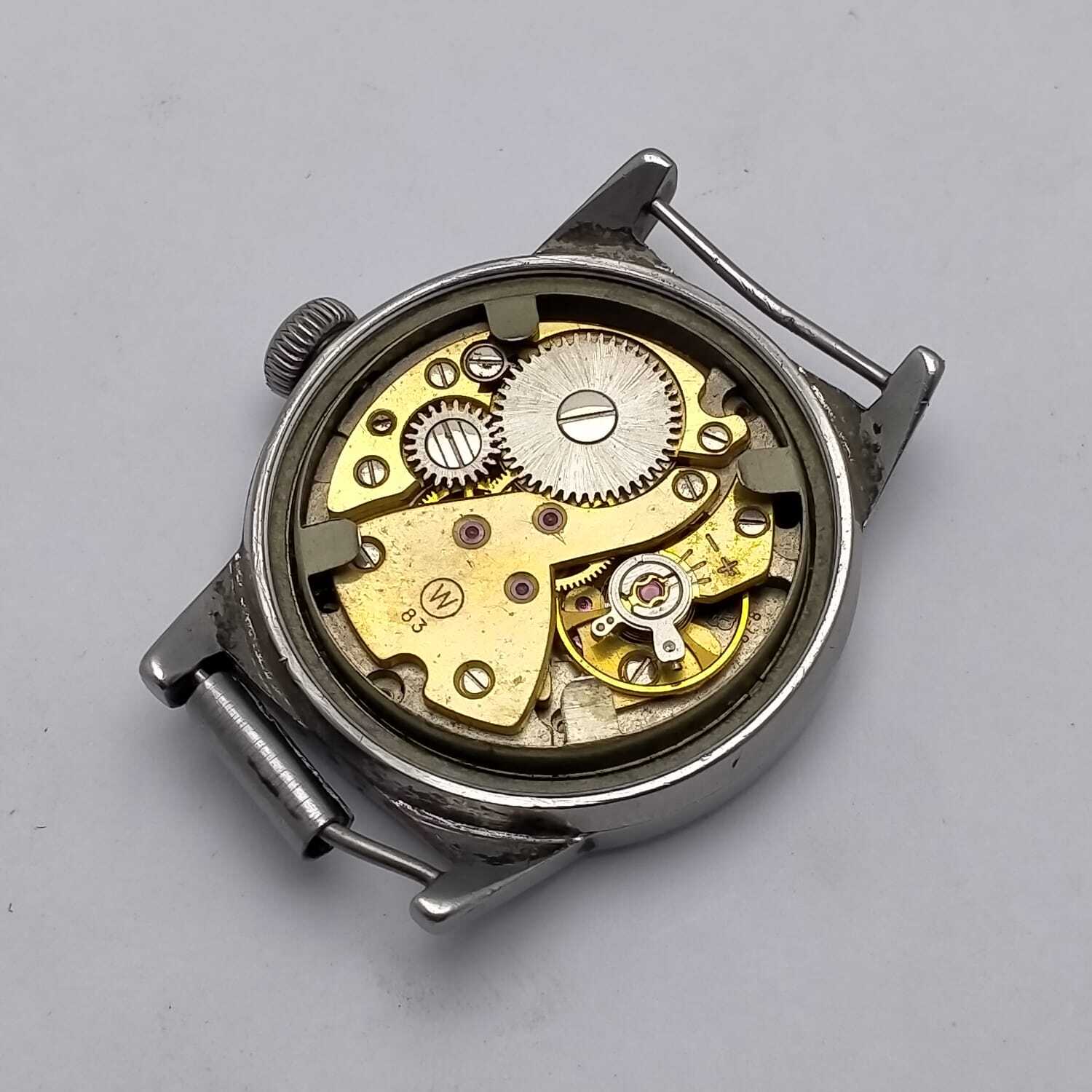 West End Watch Co Sowar 2268 Manual Winding Vintage Men’s Watch For Parts