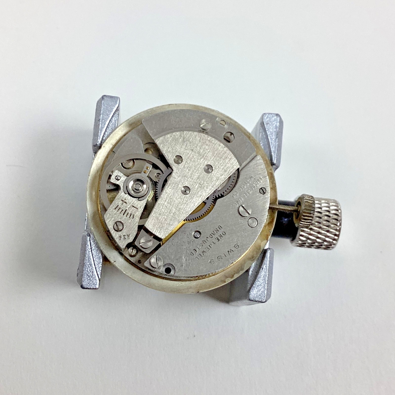 Lot Carlisle Henriline Watch Co Ebosa EB8020 Swiss Runs Spares Part Repair READ