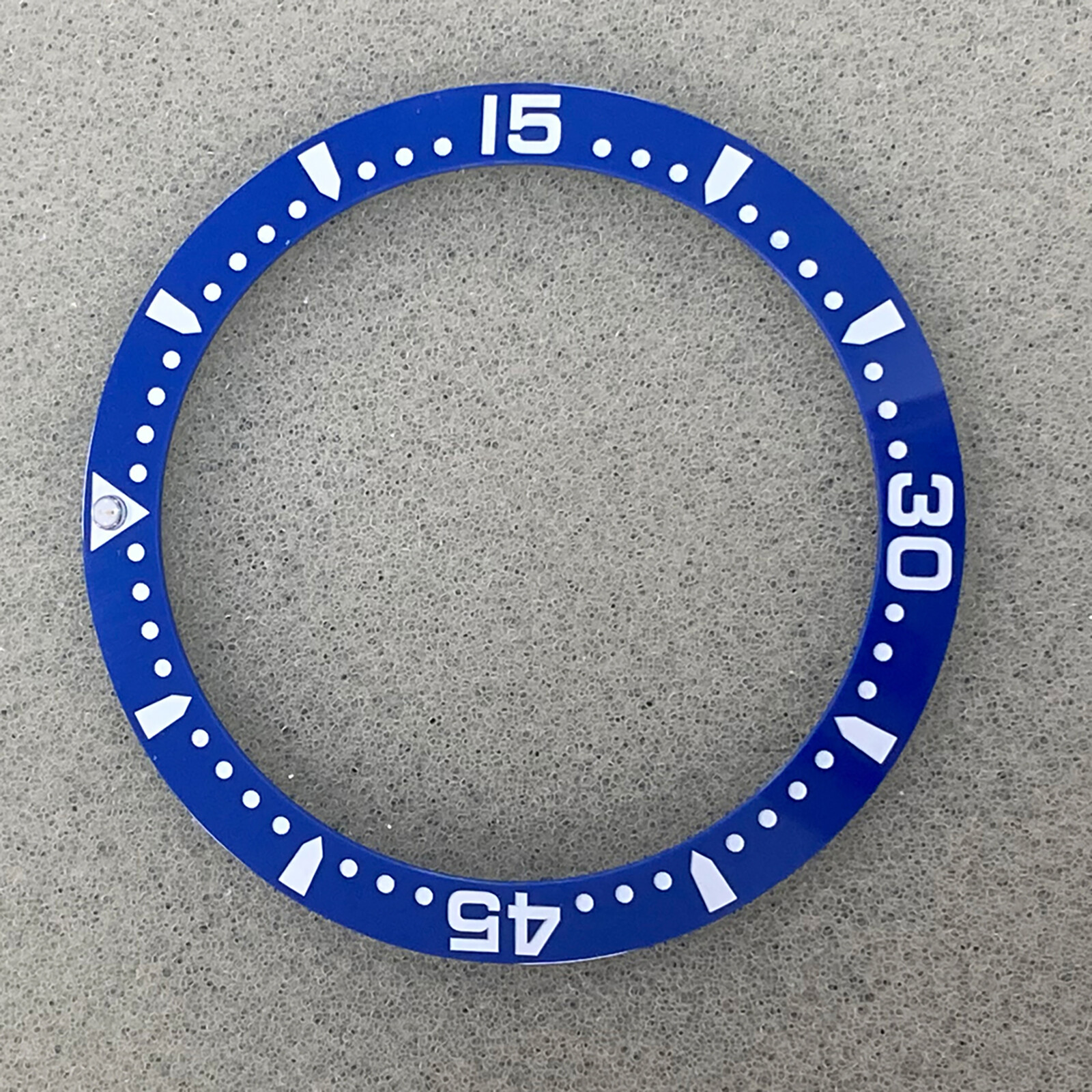 38MM Ceramic Sloped Watch Bezel Insert for 40MM SUB Watch Case Replacement Part