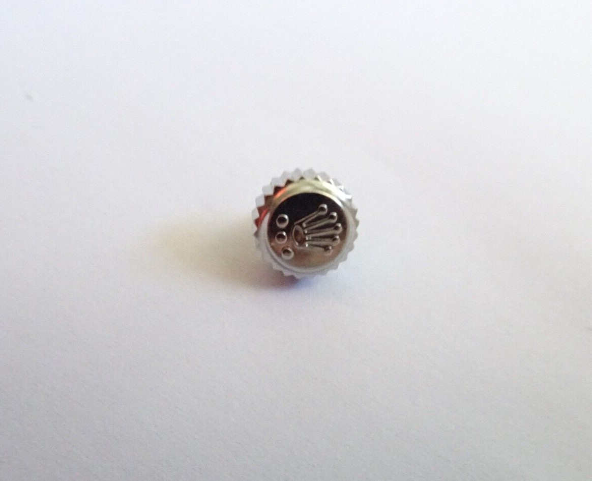 Genuine Rolex Crown 8mm., 24 803- 0 , Stainless Steel new condition