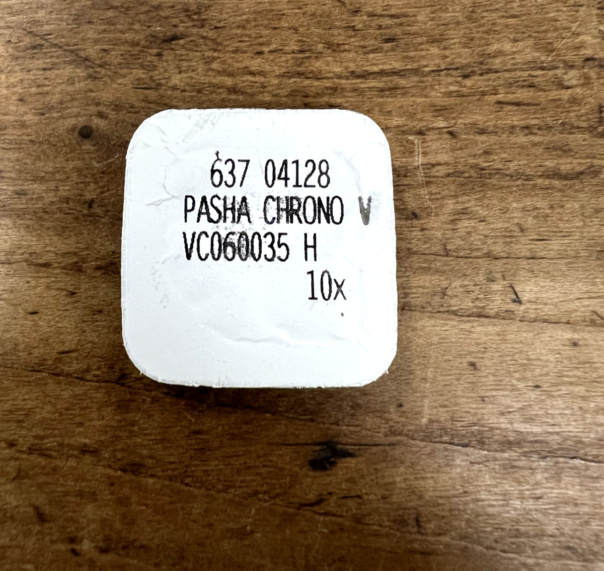 Genuine New Cartier Pasha Chronograph V Pusher Screws Pack of 10 #VC060035 H