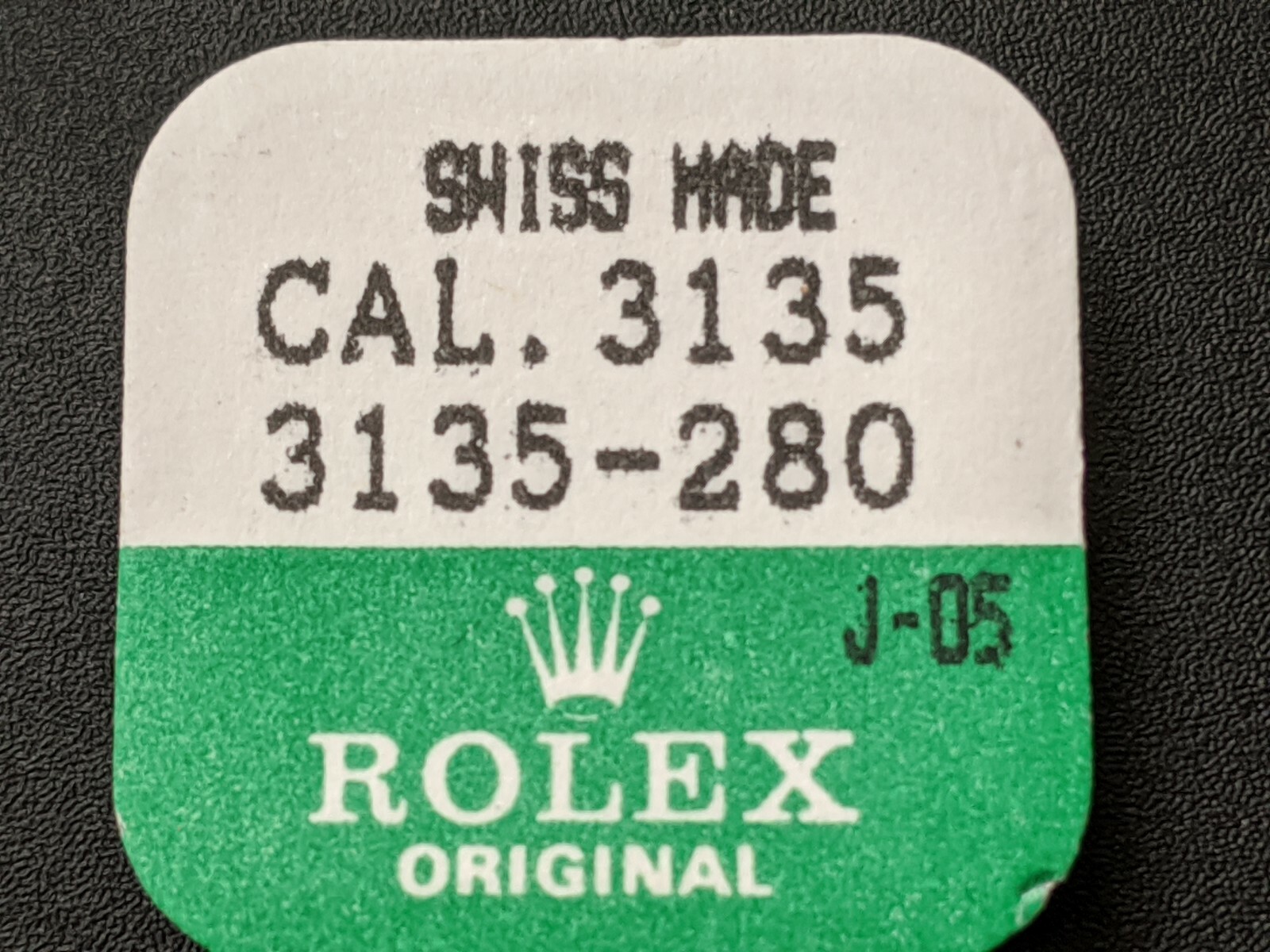 Rolex Calibre 3135-280 Hour Wheel – Genuine New Sealed Package