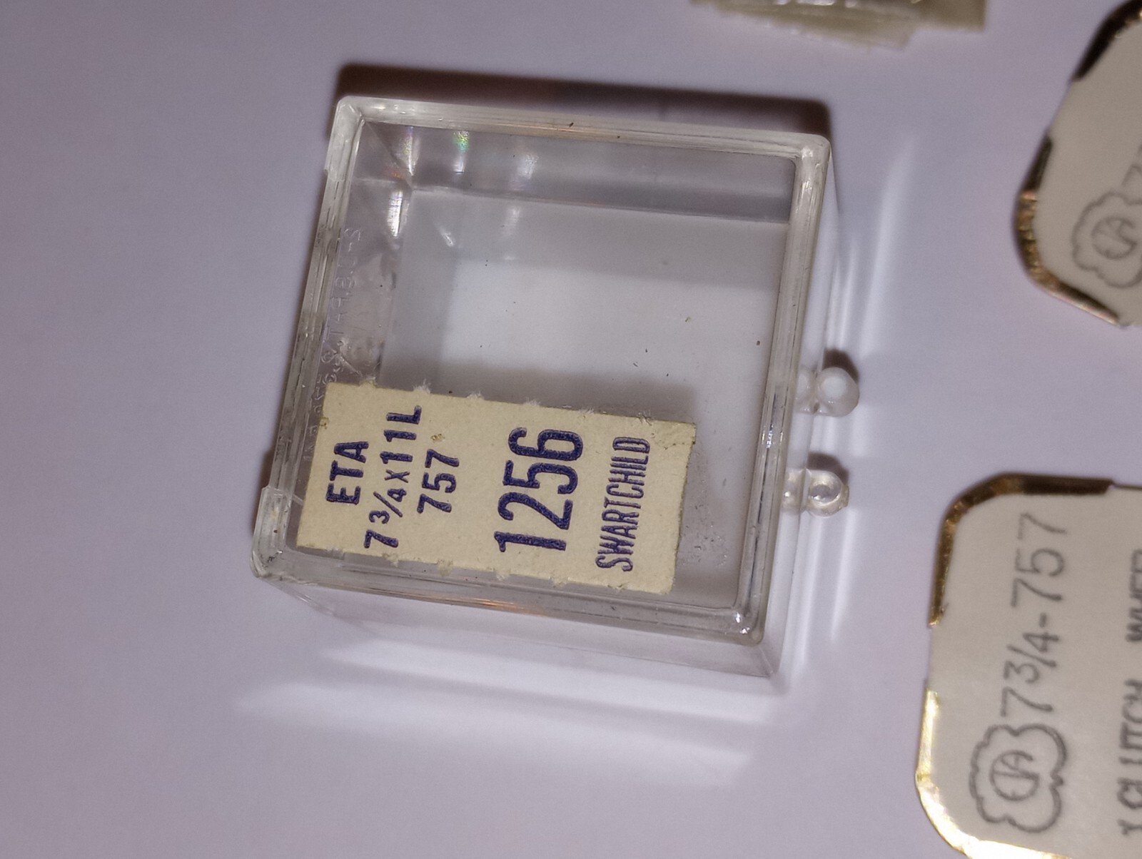 ETA 7-3/4-757 Part #’s 407, 410, 445, NOS (locHC2)