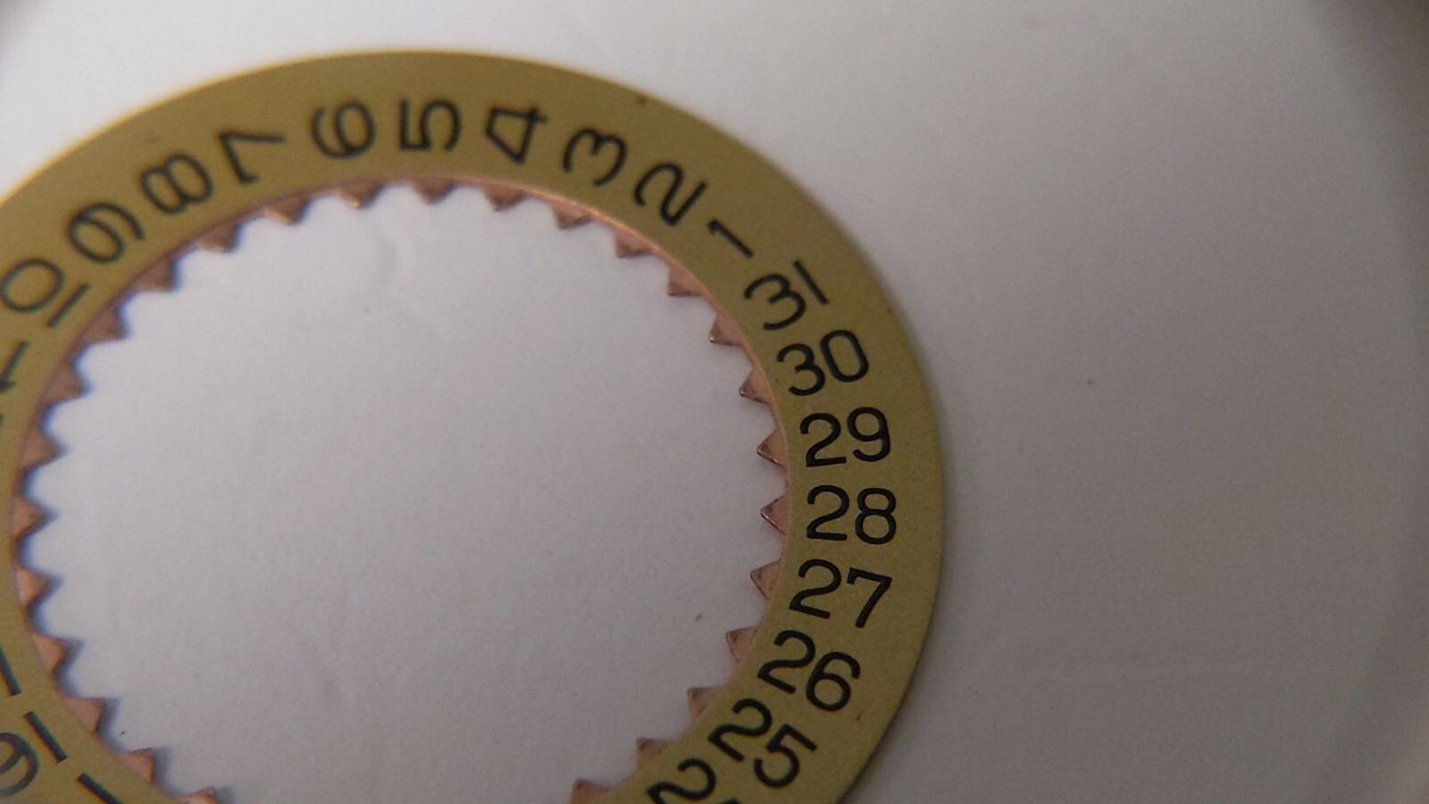 Ω Omega Date Disk c 1602, champagne color 25.1mm good condition, pre-owned