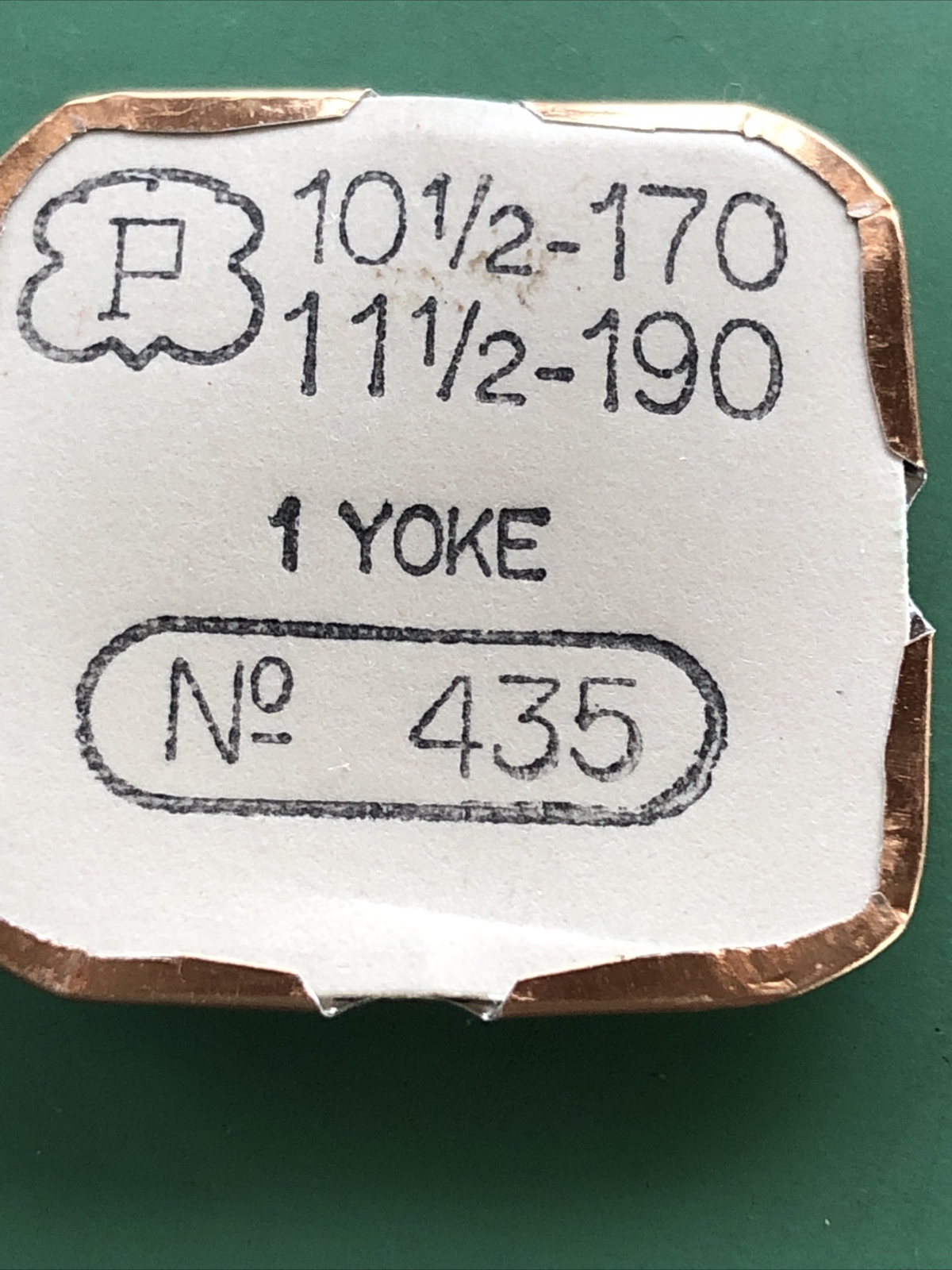 Peseux Calibre 170.190 Yoke .Swiss Made Old New Stock,free Post.