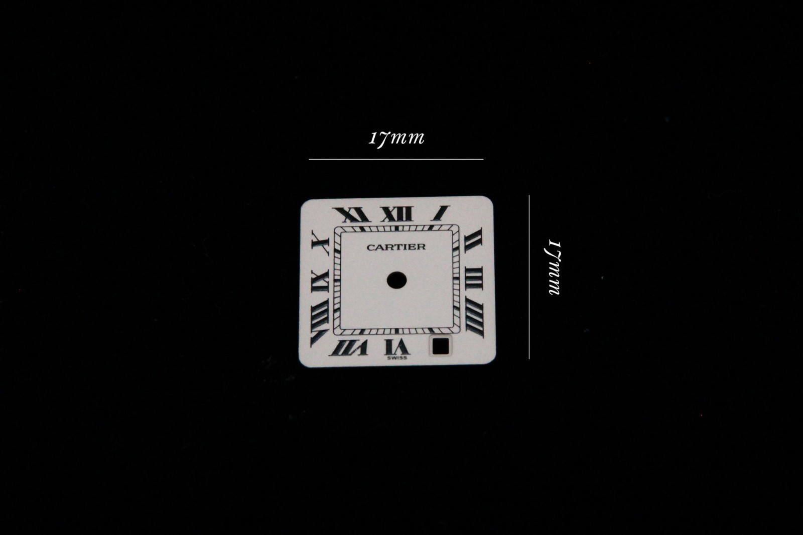 OEM Pre-Owned Cartier Panthere MM 17mm x 17mm Dial Ref. 37837306 D/5 Ivory